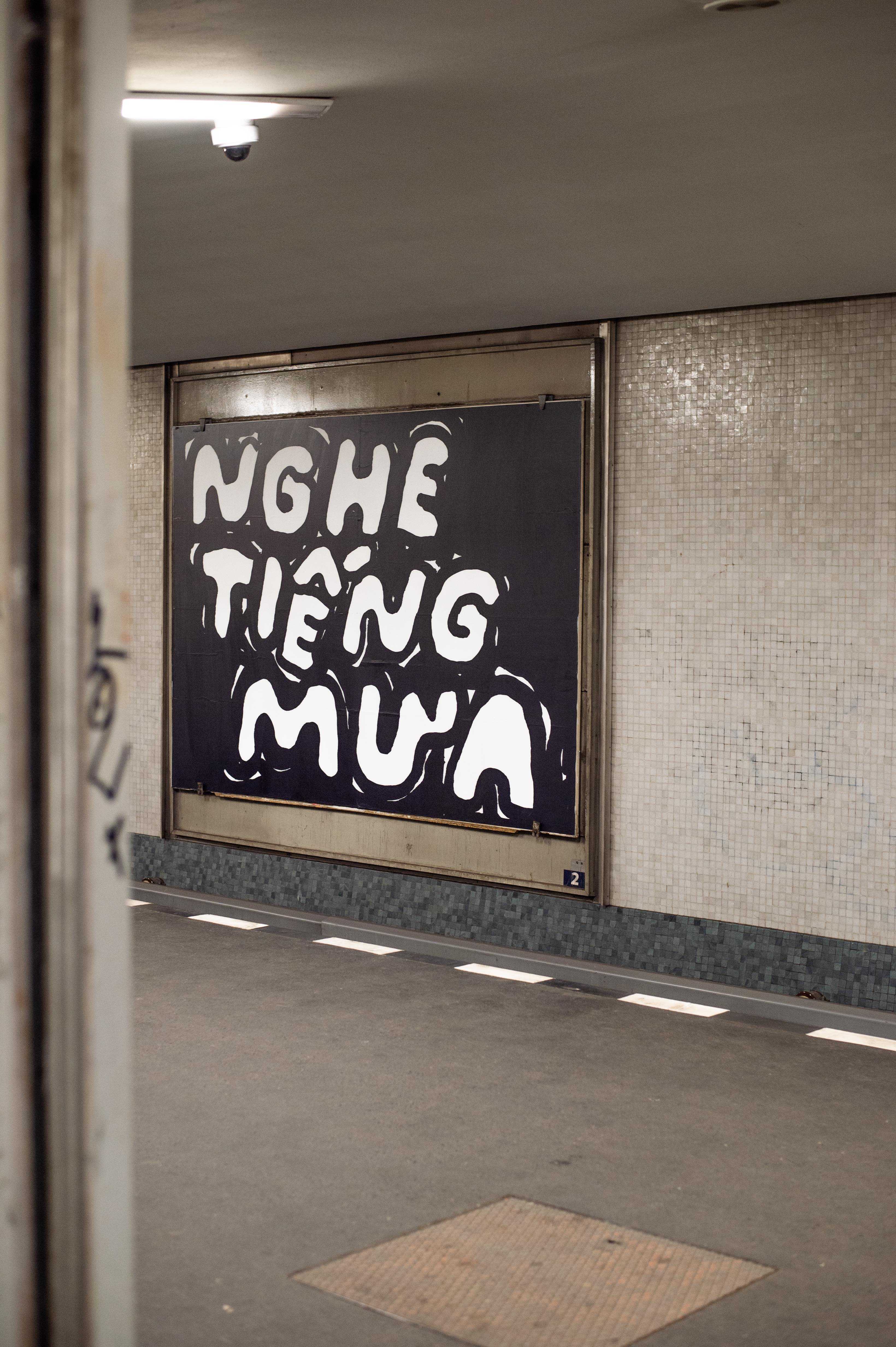 Stefan Marx, 16 Hintergleisflächen, 2024, GROTTO Berlin