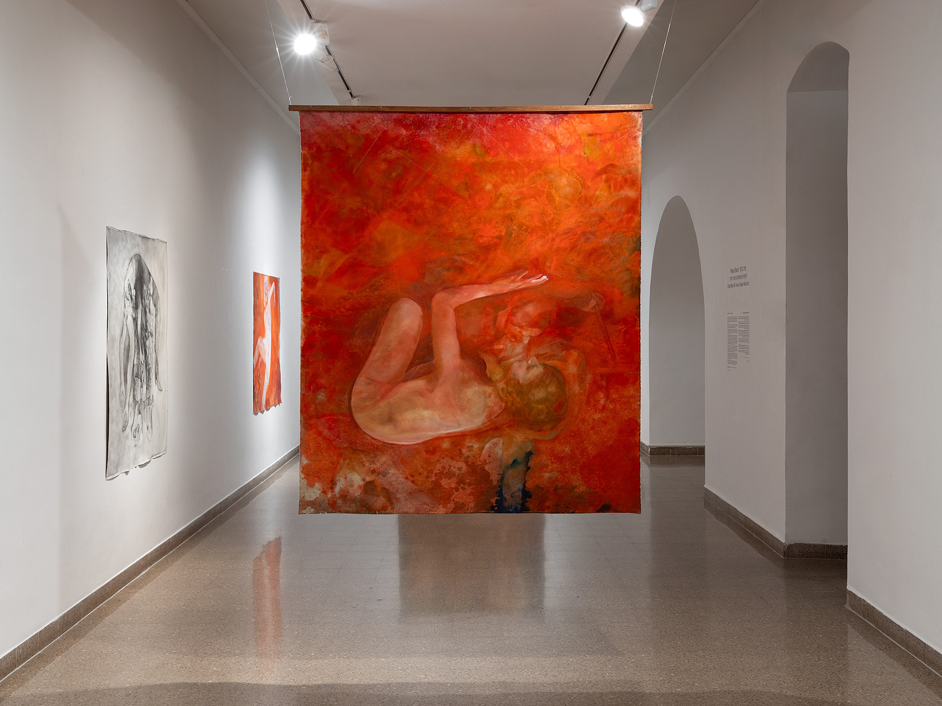 Maya Bloch, 'Fate May At Times Seem Abstract' - installation view, 2023, Jerusalem Artists House, photo by Elad Sarig