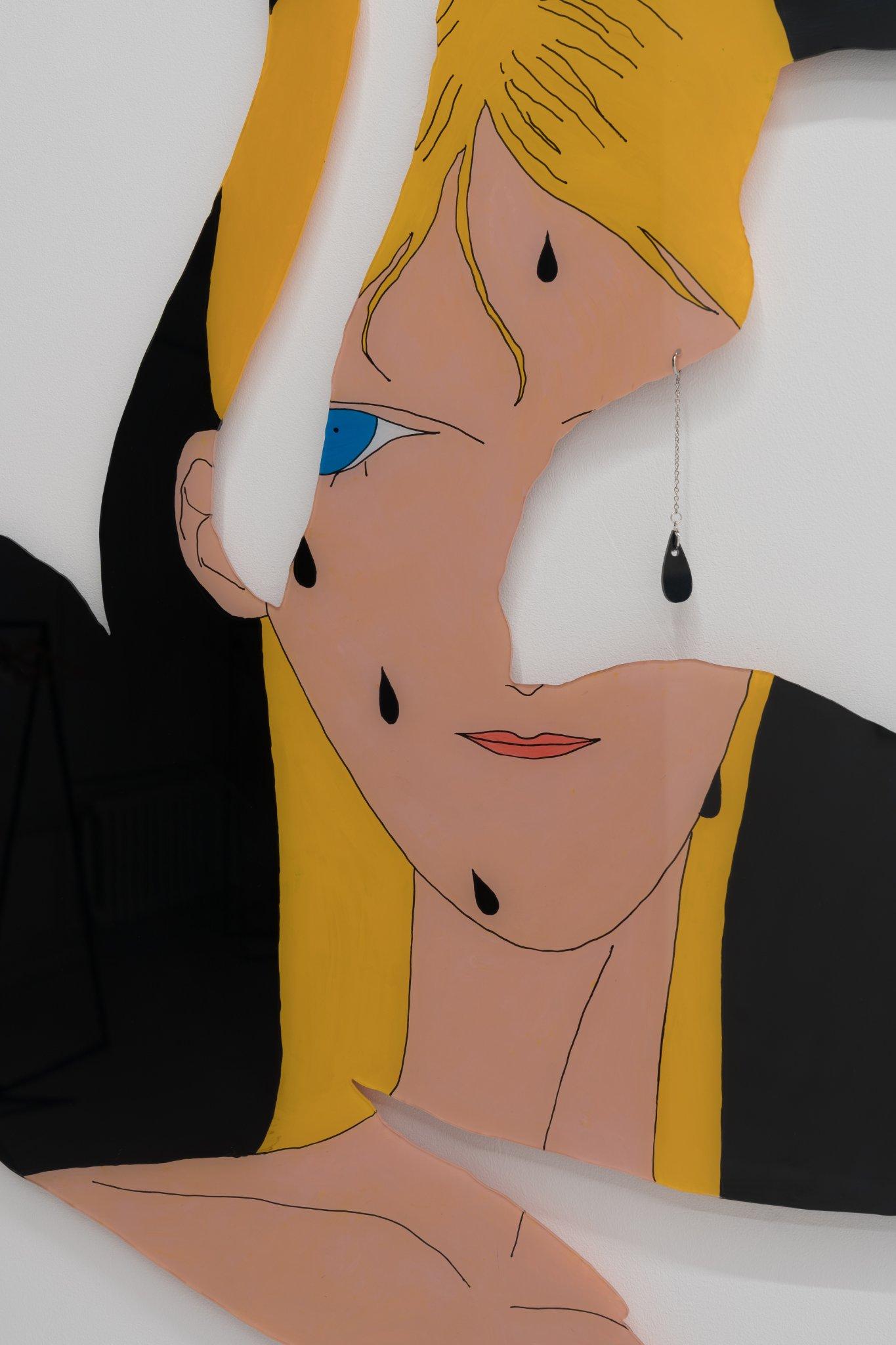 âMachine Heartâ, 2023, polycarbonate, acrylic, metal, 41 Ń
51 cm, (details)