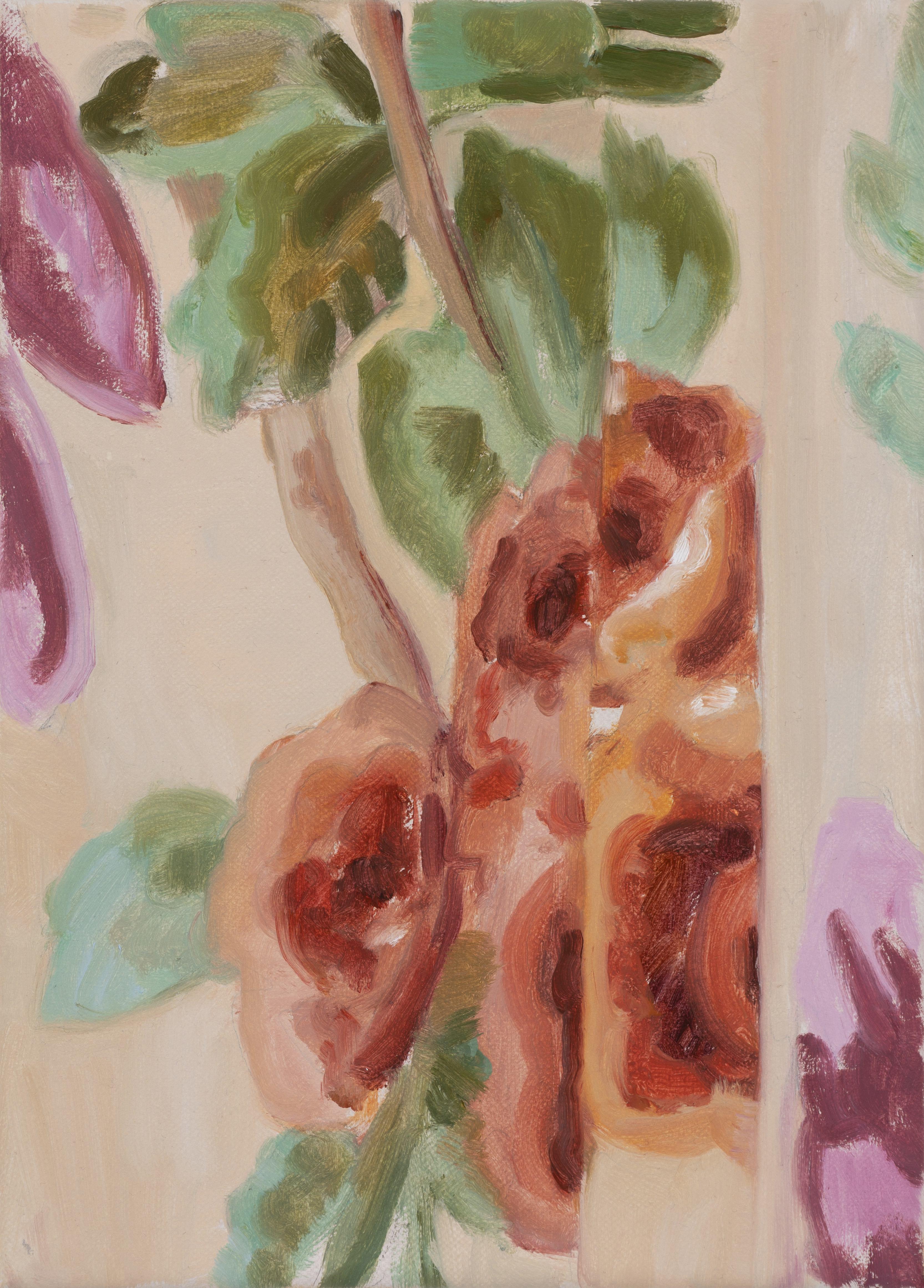 Fabric II. Oil on canvas, 25 x 18 cm, 2023
