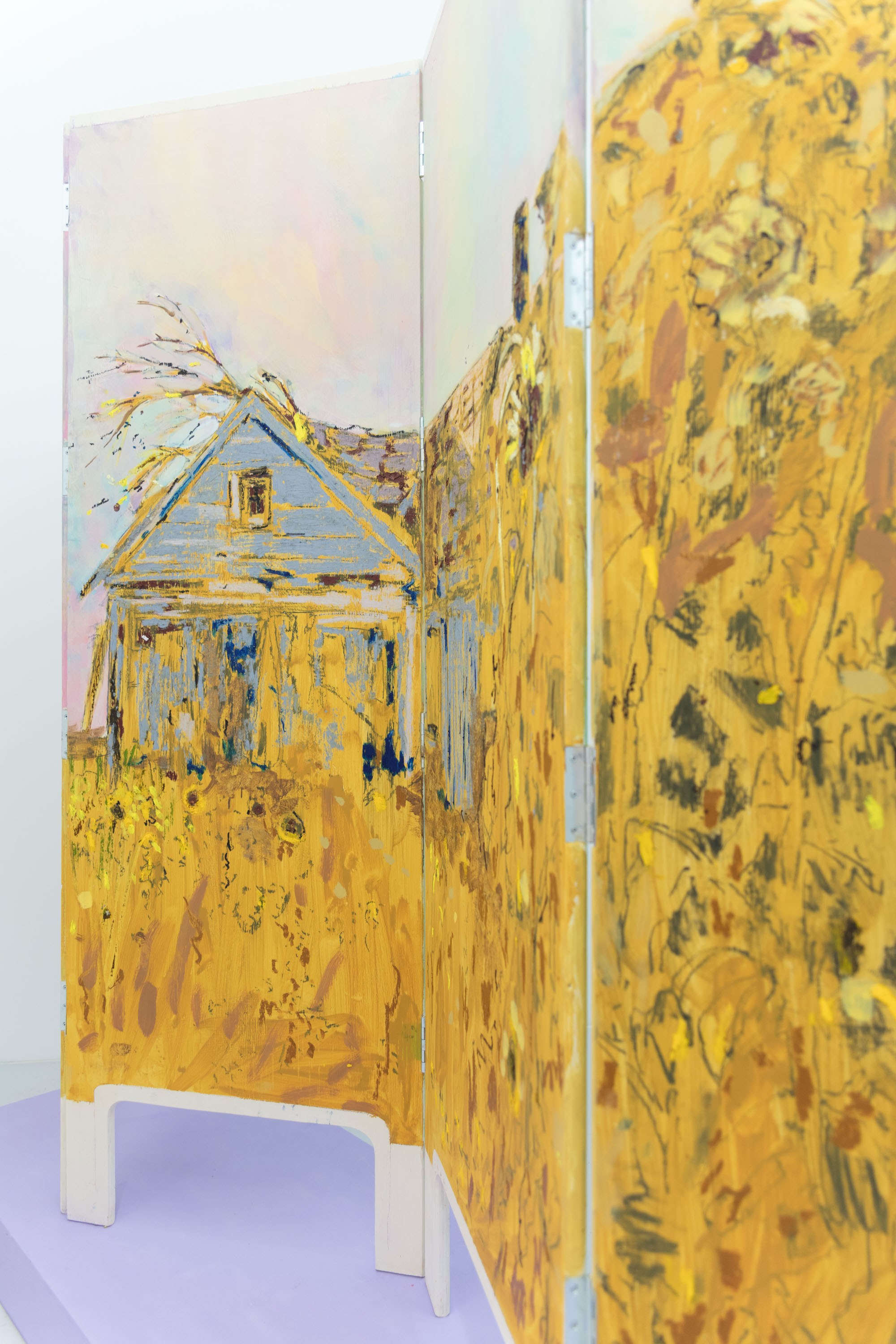 Detail: Laurentius Sauer & Timur Lukas Due Two Paravent 1, 2023