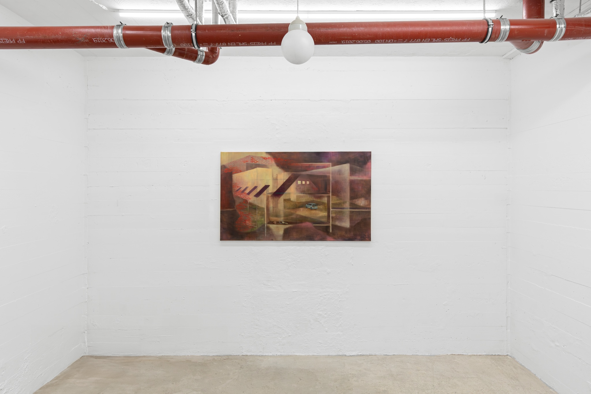 Cecilie Norgaard, Installation view at Matteo Cantarella, 19.01.24 - 09.03.24