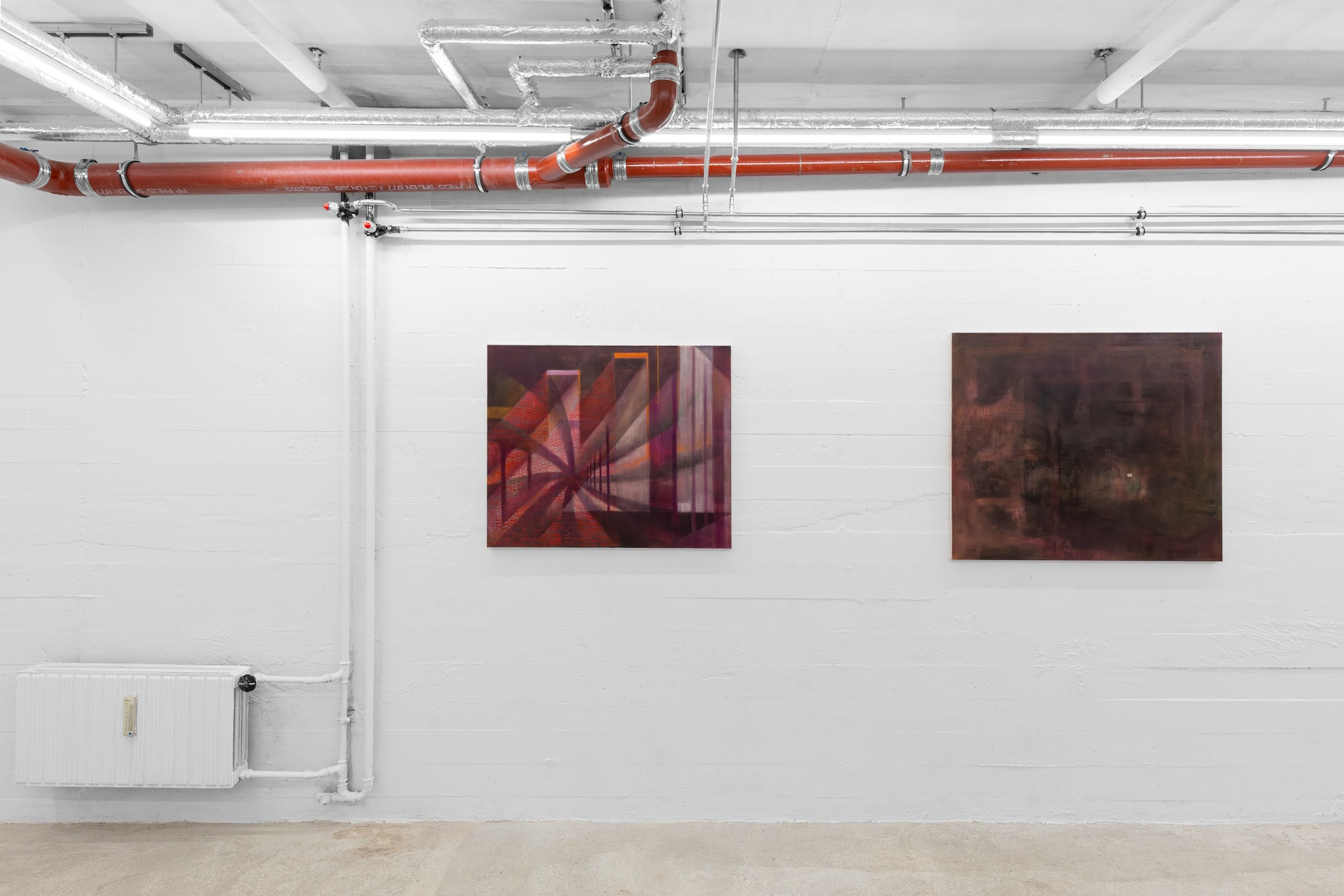 Cecilie Norgaard, Installation view at Matteo Cantarella, 19.01.24 - 09.03.24