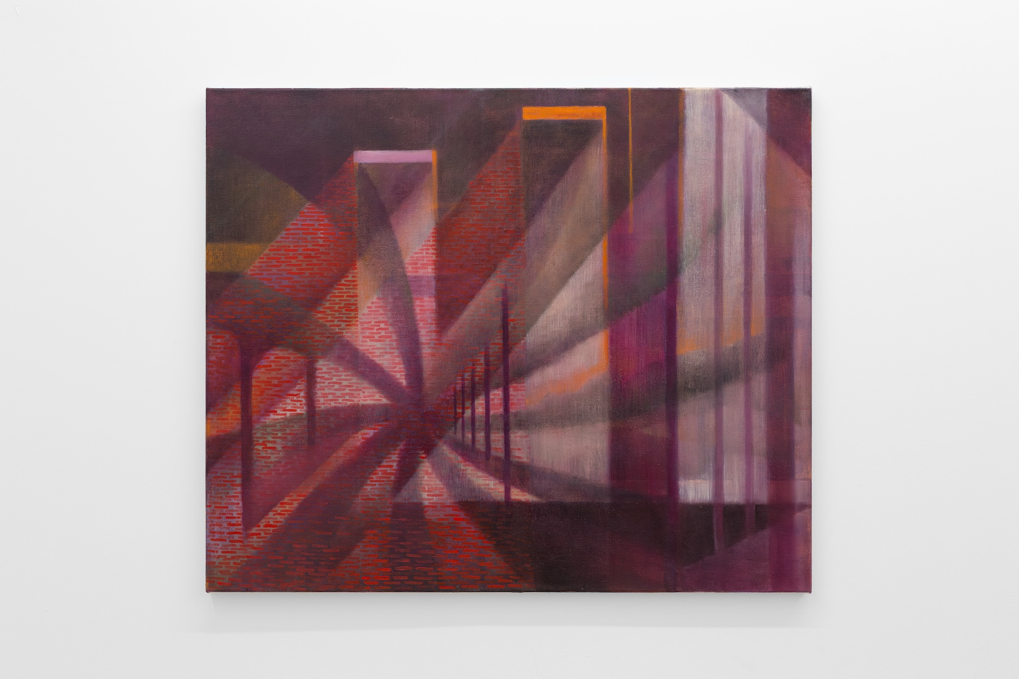Cecilie Norgaard, âUntitled', tempera and oil on canvas, 75.0 x 90.0 cm, 2023