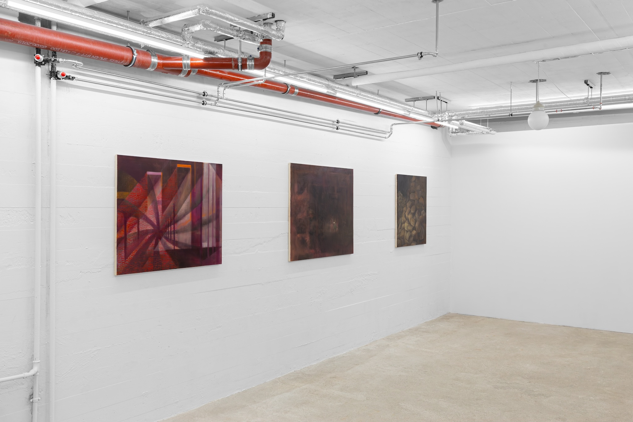 Cecilie Norgaard, Installation view at Matteo Cantarella, 19.01.24 - 09.03.24