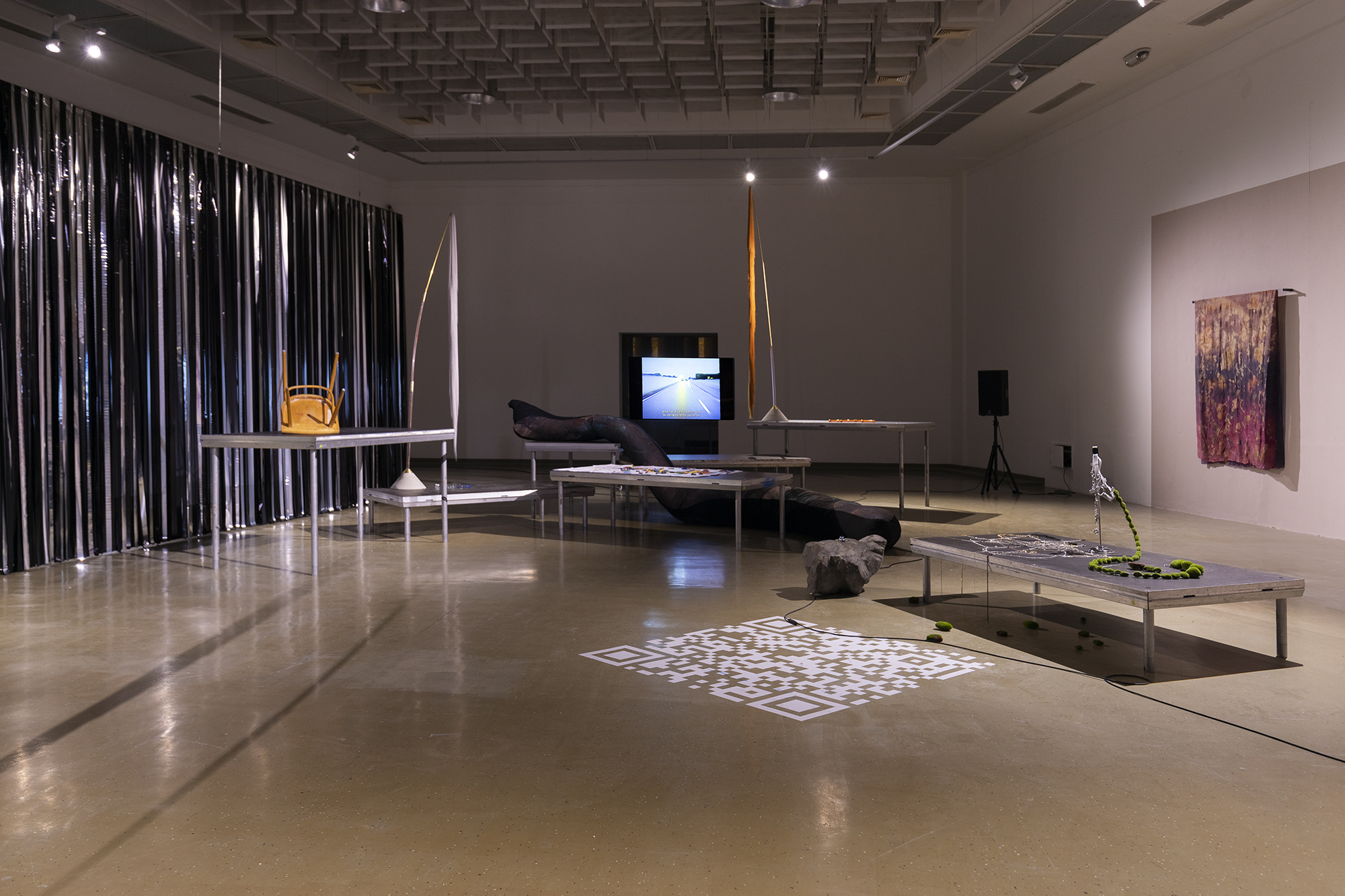 Installation view by Leontina Berkova