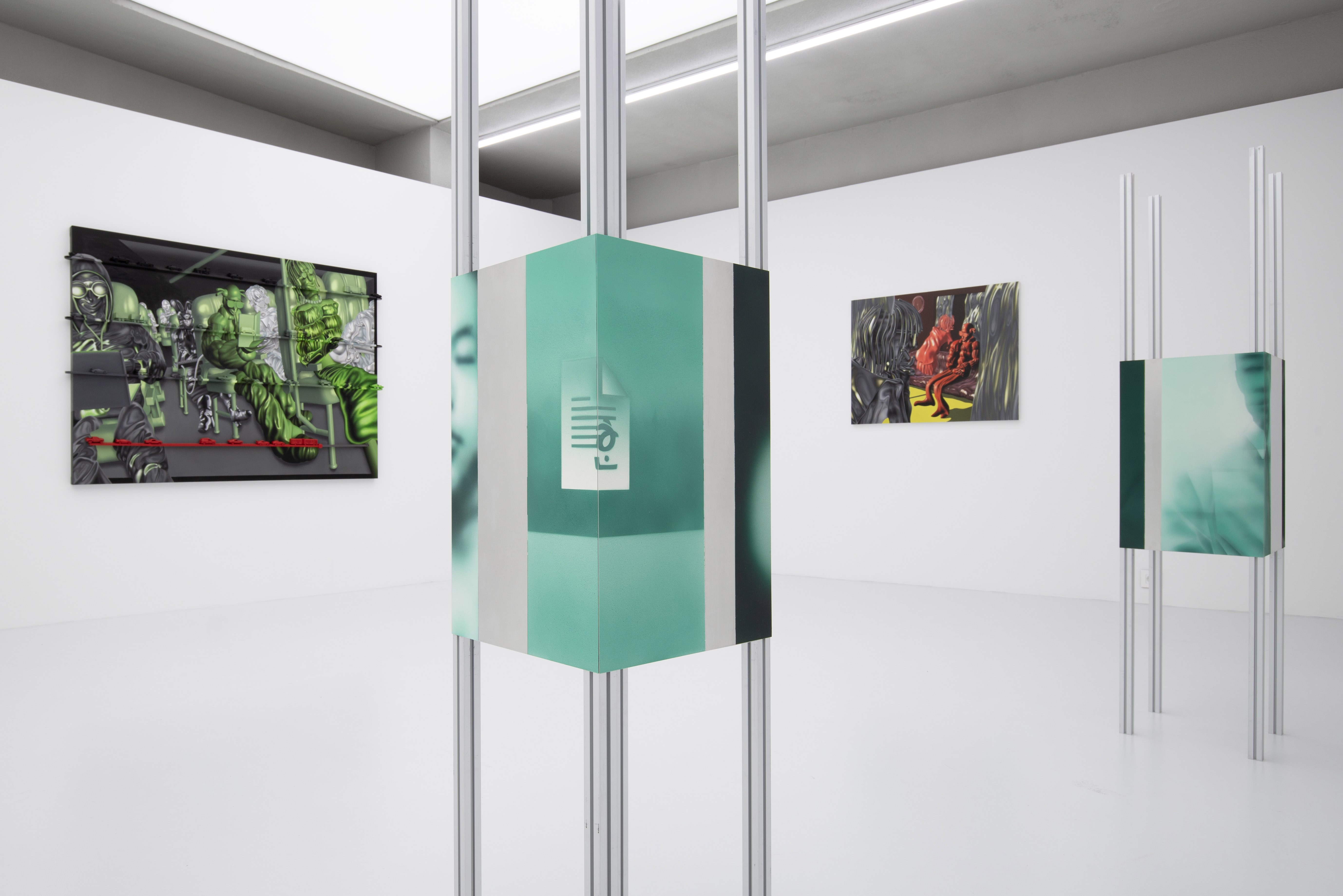 Humanic Data, installation view