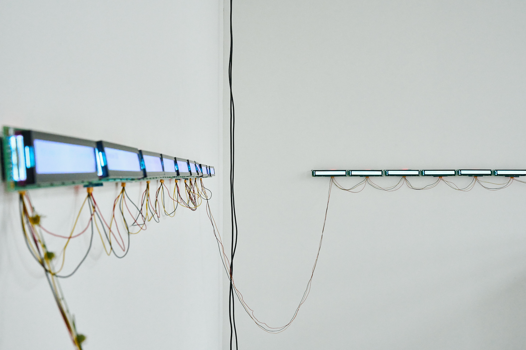 Vibeke Mascini, JOLT, A long distance lullaby, installation views and details, photograph by Chun-Han Chiang, P/////AKT, 2024