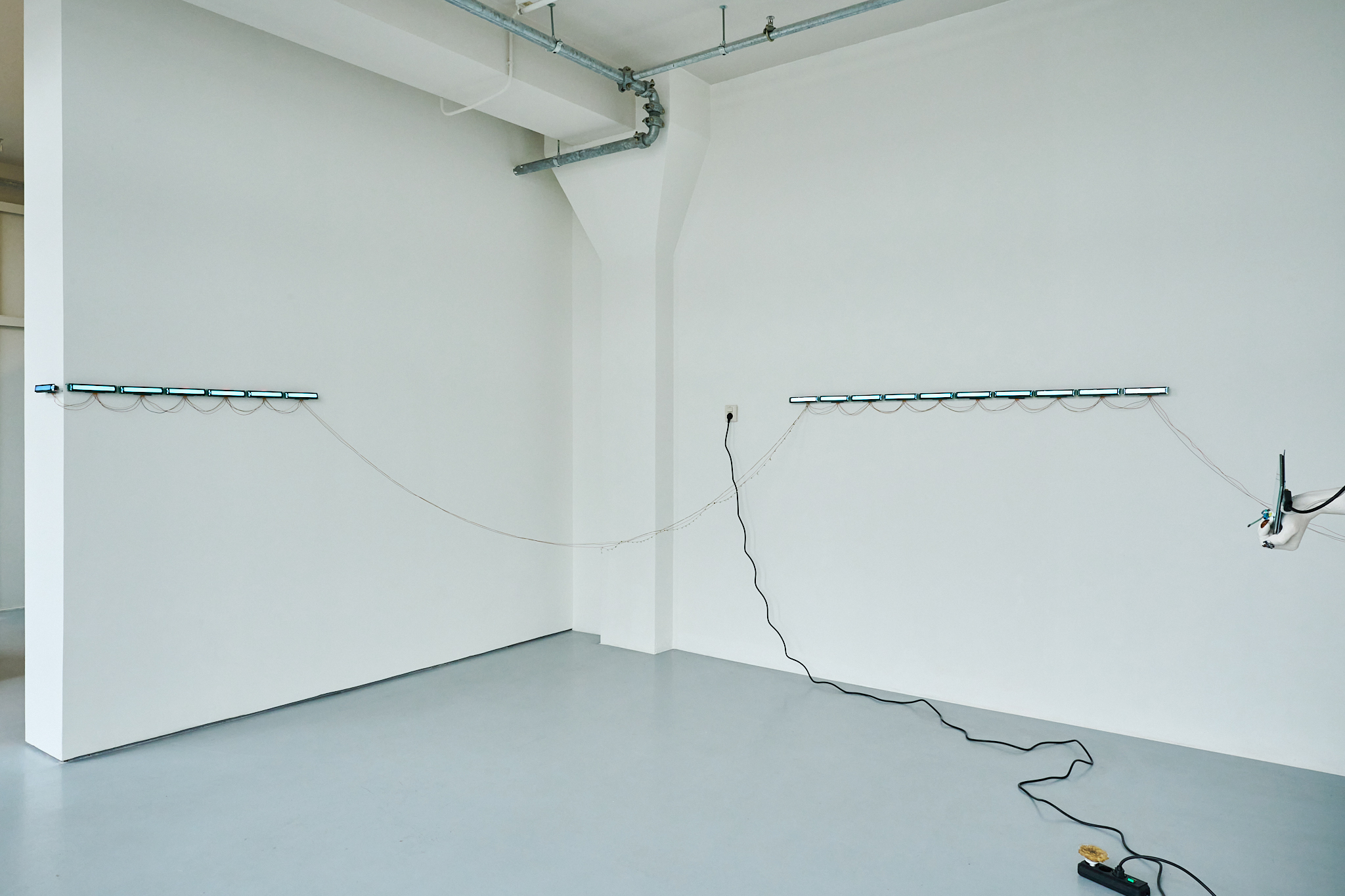Vibeke Mascini, JOLT, A long distance lullaby, installation views and details, photograph by Chun-Han Chiang, P/////AKT, 2024