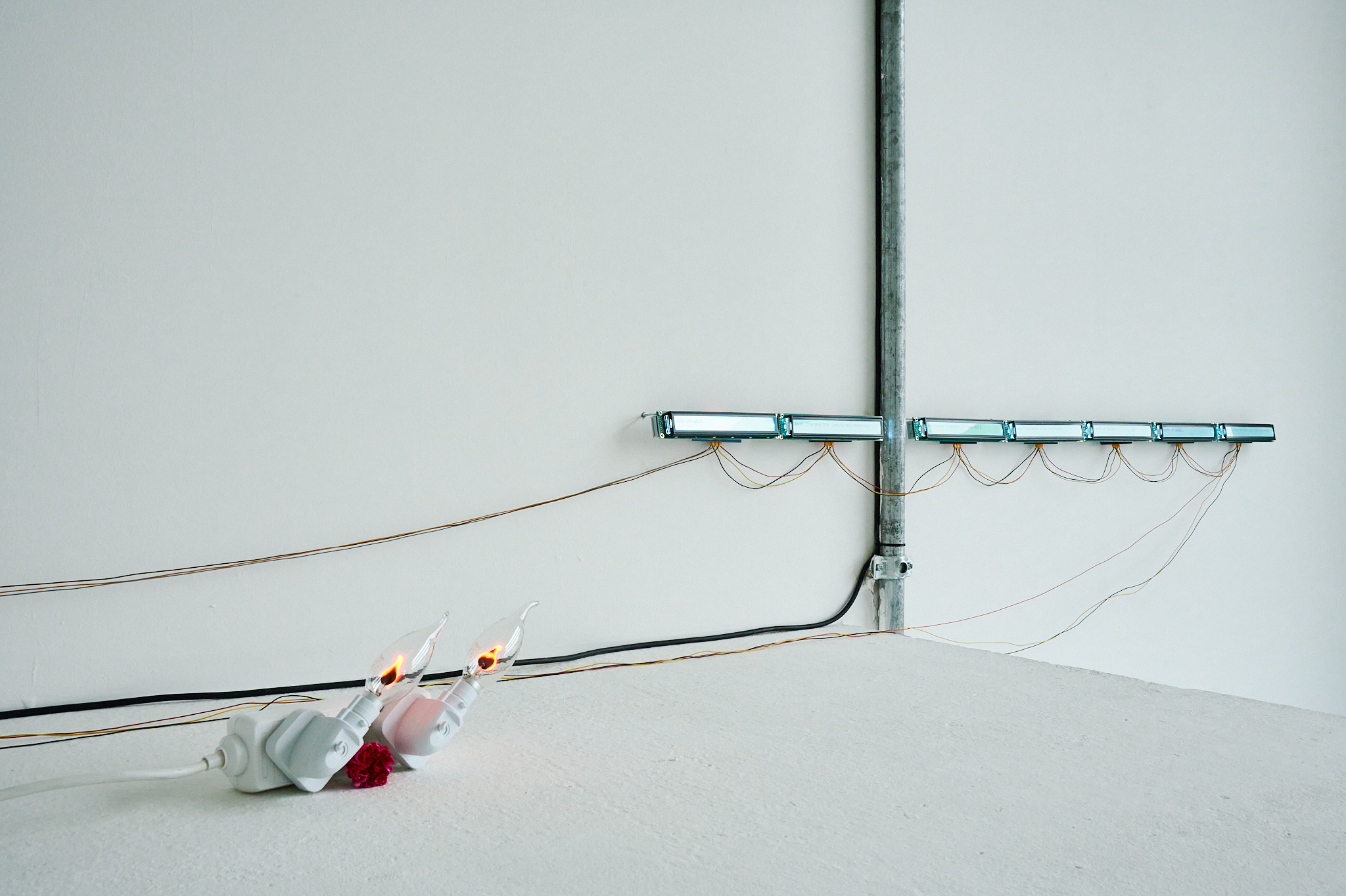 Vibeke Mascini, JOLT, A long distance lullaby, installation views and details, photograph by Chun-Han Chiang, P/////AKT, 2024