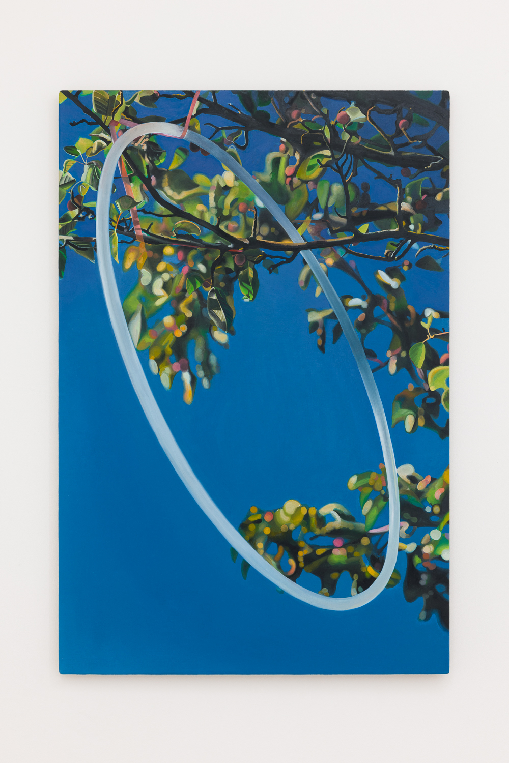 Lyle Perkins, Halo, 2024, oil on linen, 92 x 61.5 x 2 cm