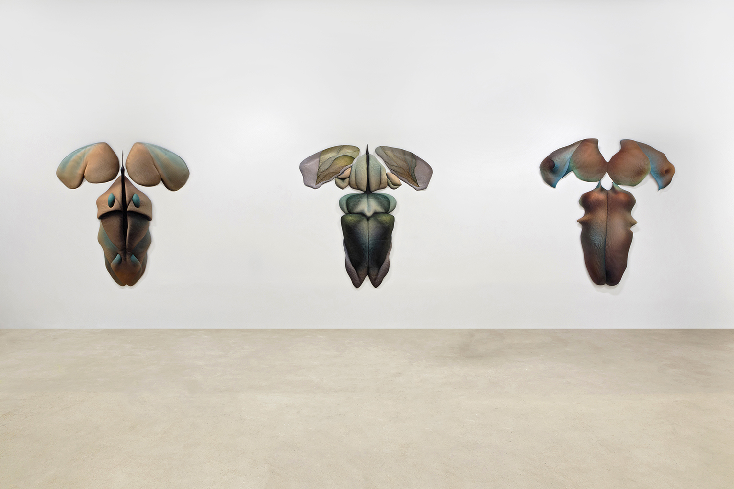 Exhibition view, "Bleen", 22,48 mÂČ, Romainville, FR