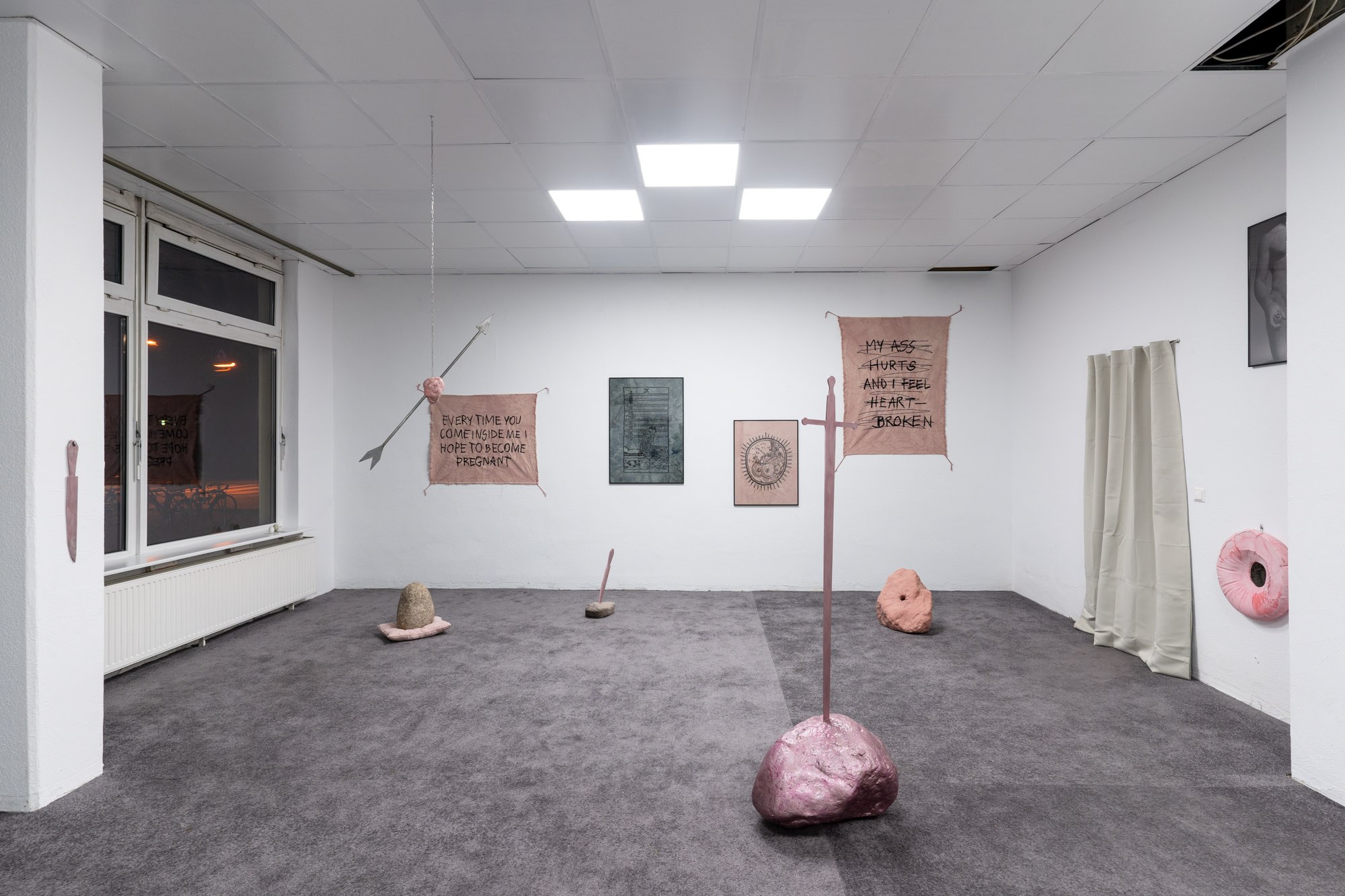 Nine Swords Down My Throat / Exhibition view