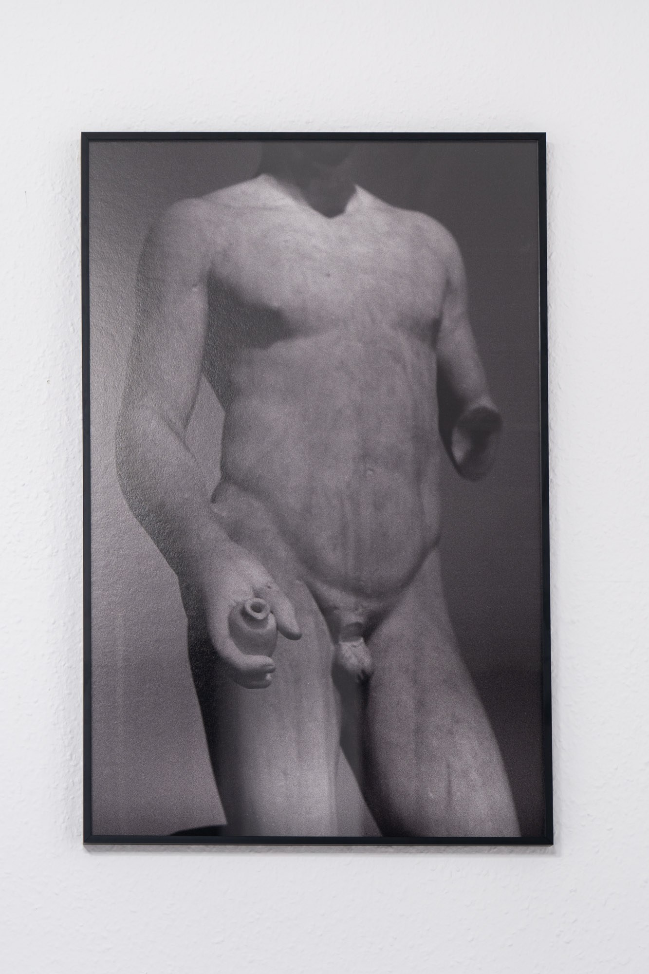 BERLIN ATHLETE by Isidora Gilardi / pigment-inked-print on baryta paper, aluminum frame / 74 x 48 cm / 2021