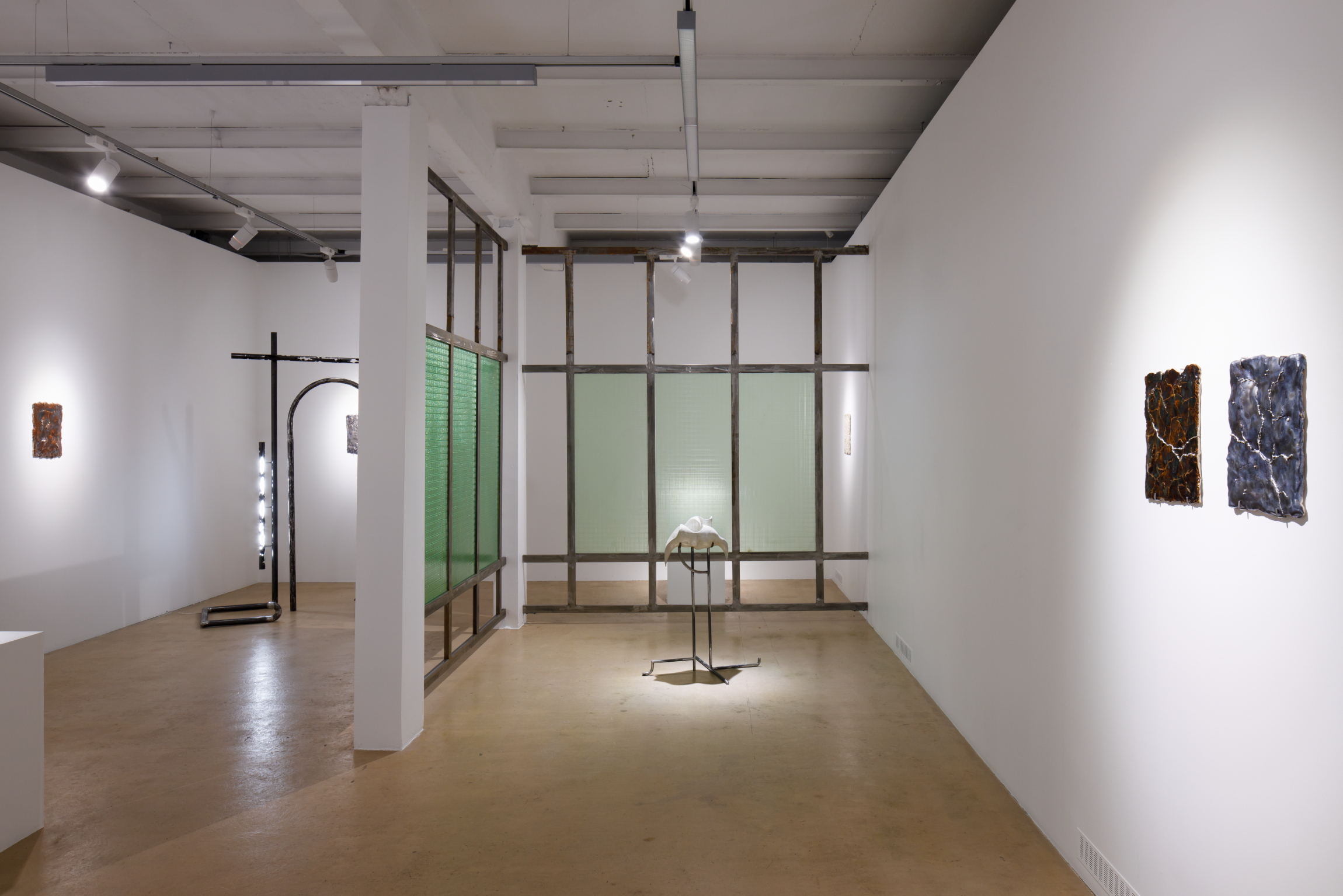 Karlīna Mežecka, Archive of Fragility, exhibition view, 2024. Kim Contemporary Art Centre, Riga.
