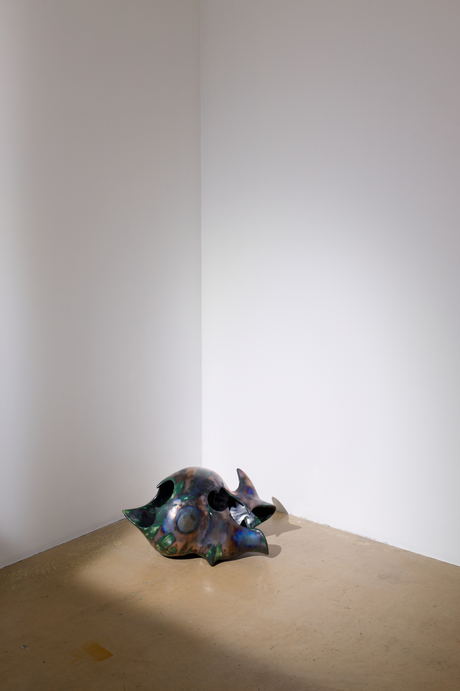 Karlīna Mežecka, Ember, 2024. Ceramics, glaze.