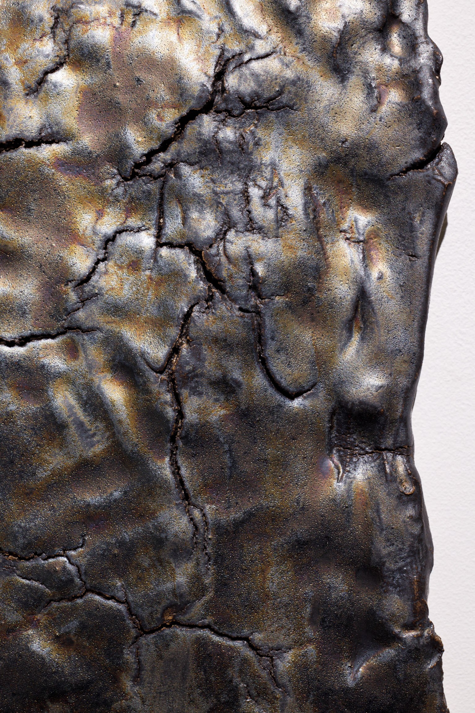 Karlīna Mežecka, Skin Topography, 2024. Ceramics, glaze.