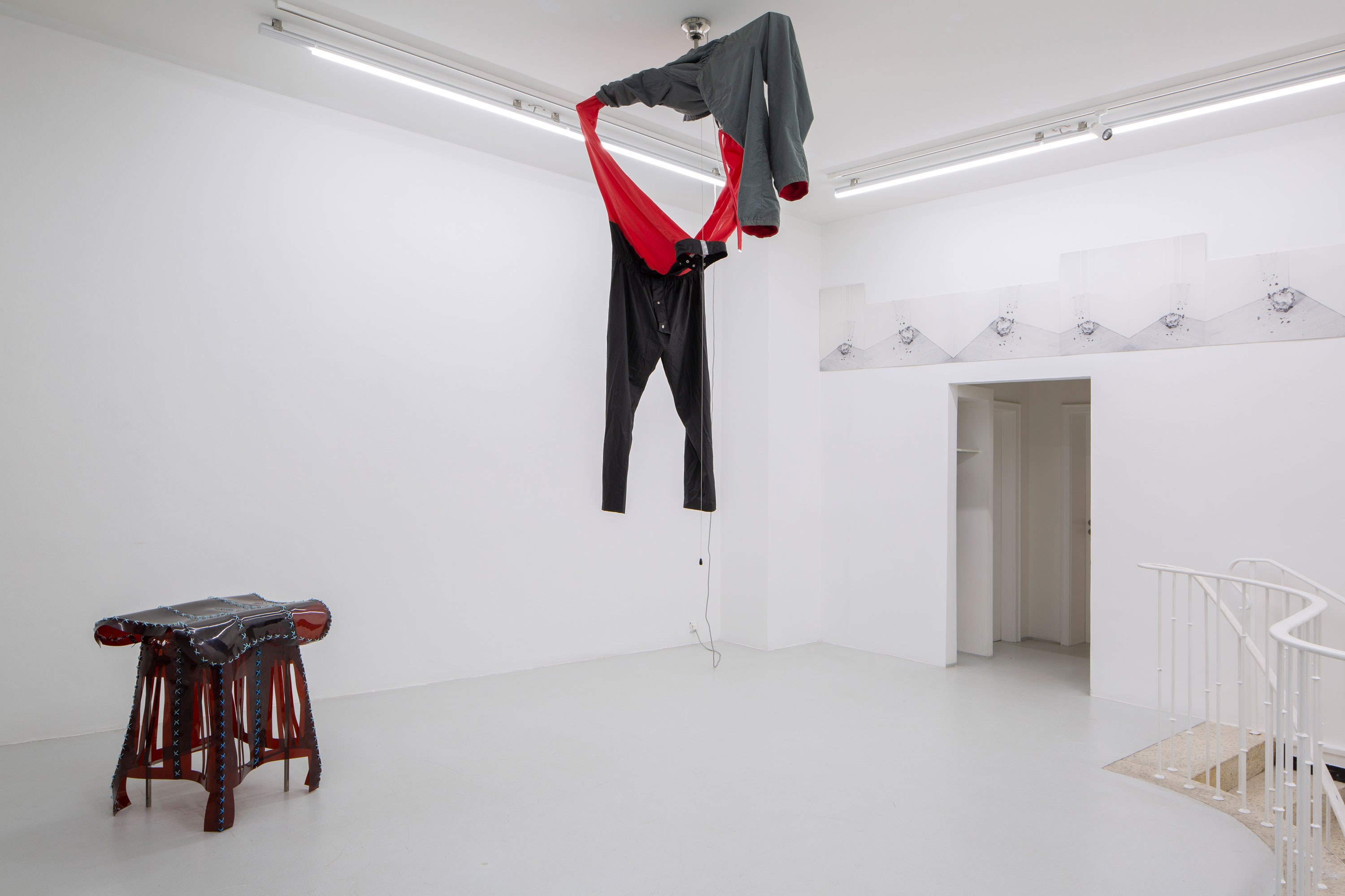 Install view 3-Zimmer-Wohnung, Samuel Fischer-Glaser, Angela Stiegler