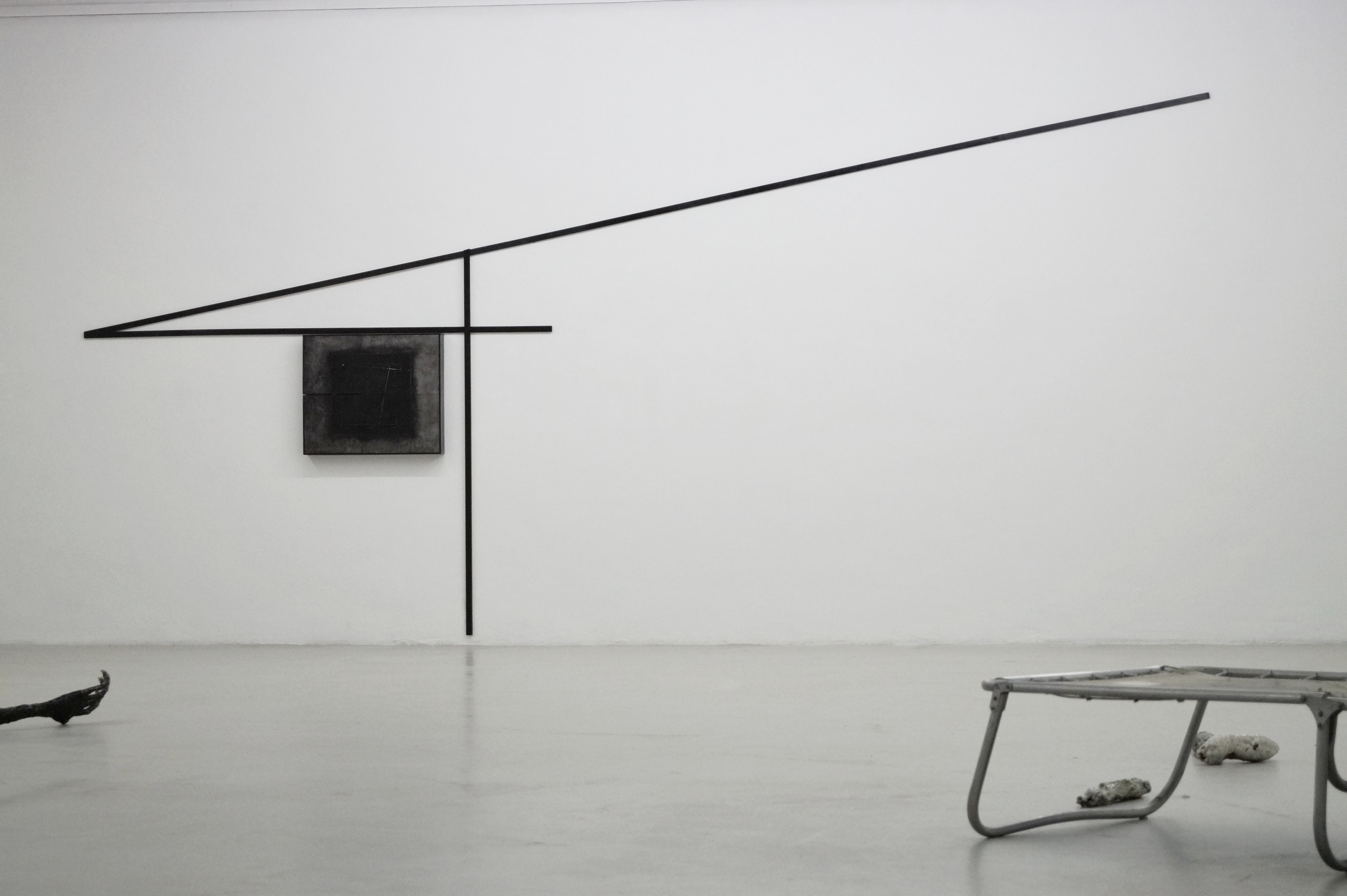 Installation view Sofiia Yesakova, Polina Shcherbyna, Jinseok Lee
