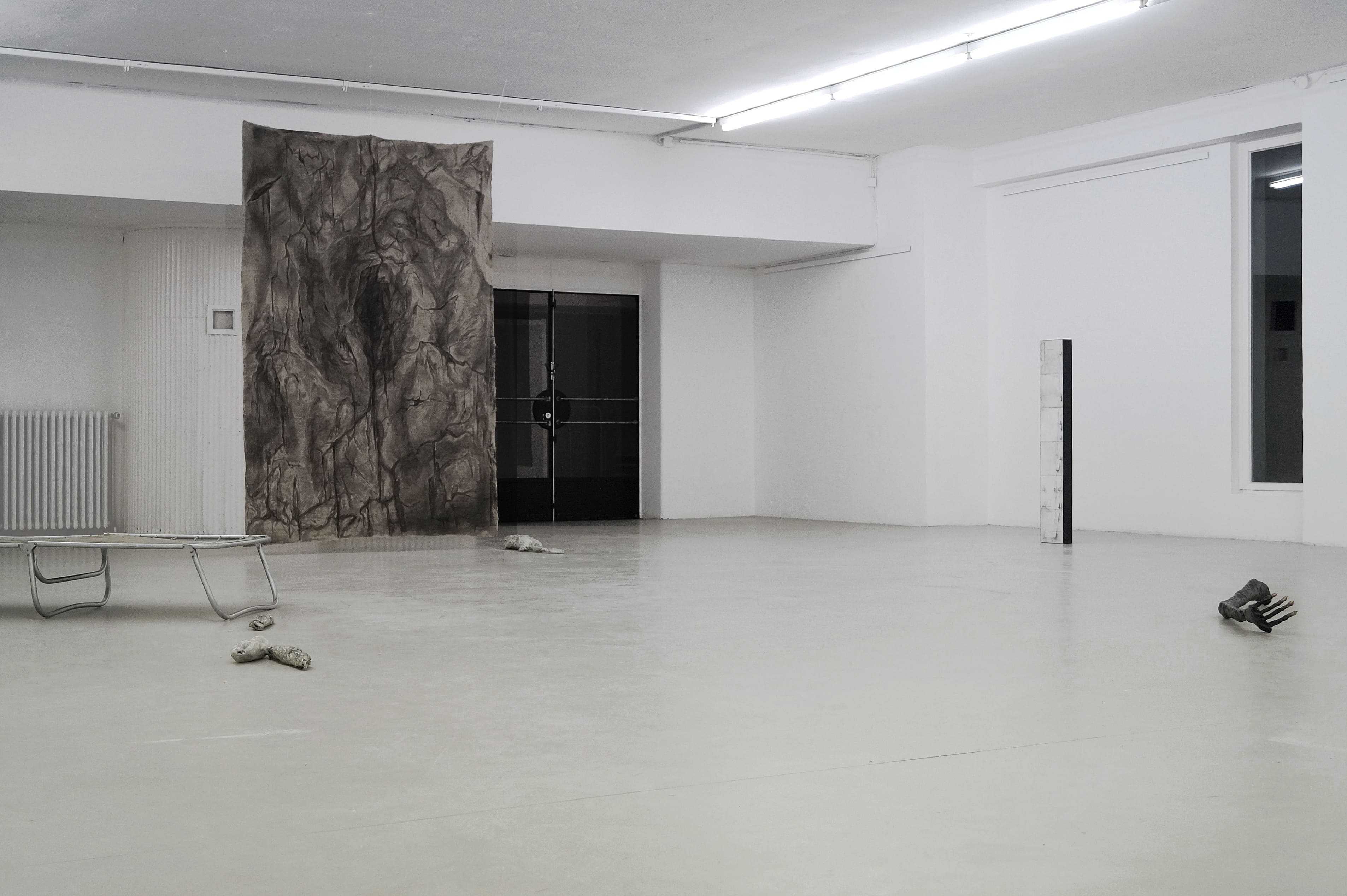 Installation view Sofiia Yesakova, Polina Shcherbyna, Jinseok Lee