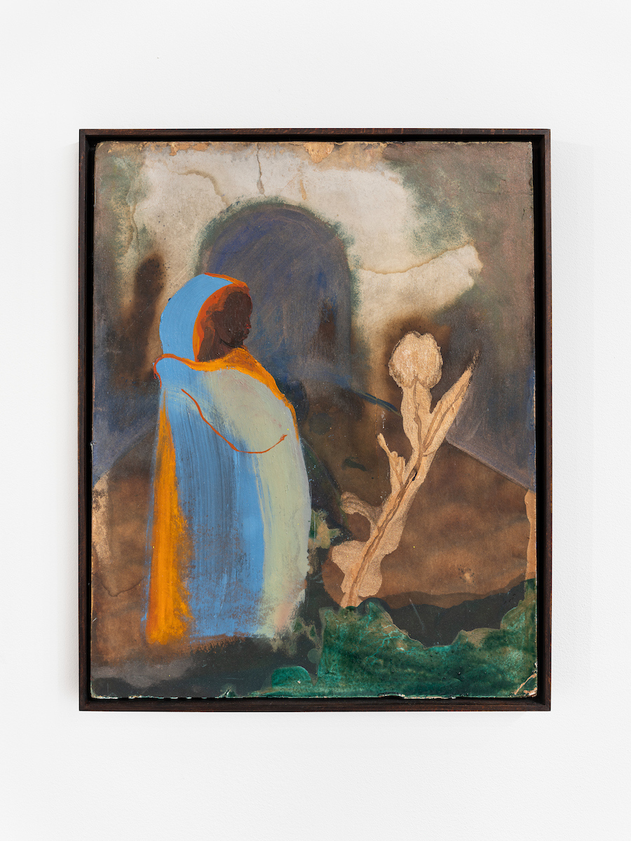 it was a hot day, a day that was blue all through, 2024, Exhibition view, Crèvecœur, Paris. Courtesy of the artist and Crèvecœur, Paris. Photo: Martin Argyroglo