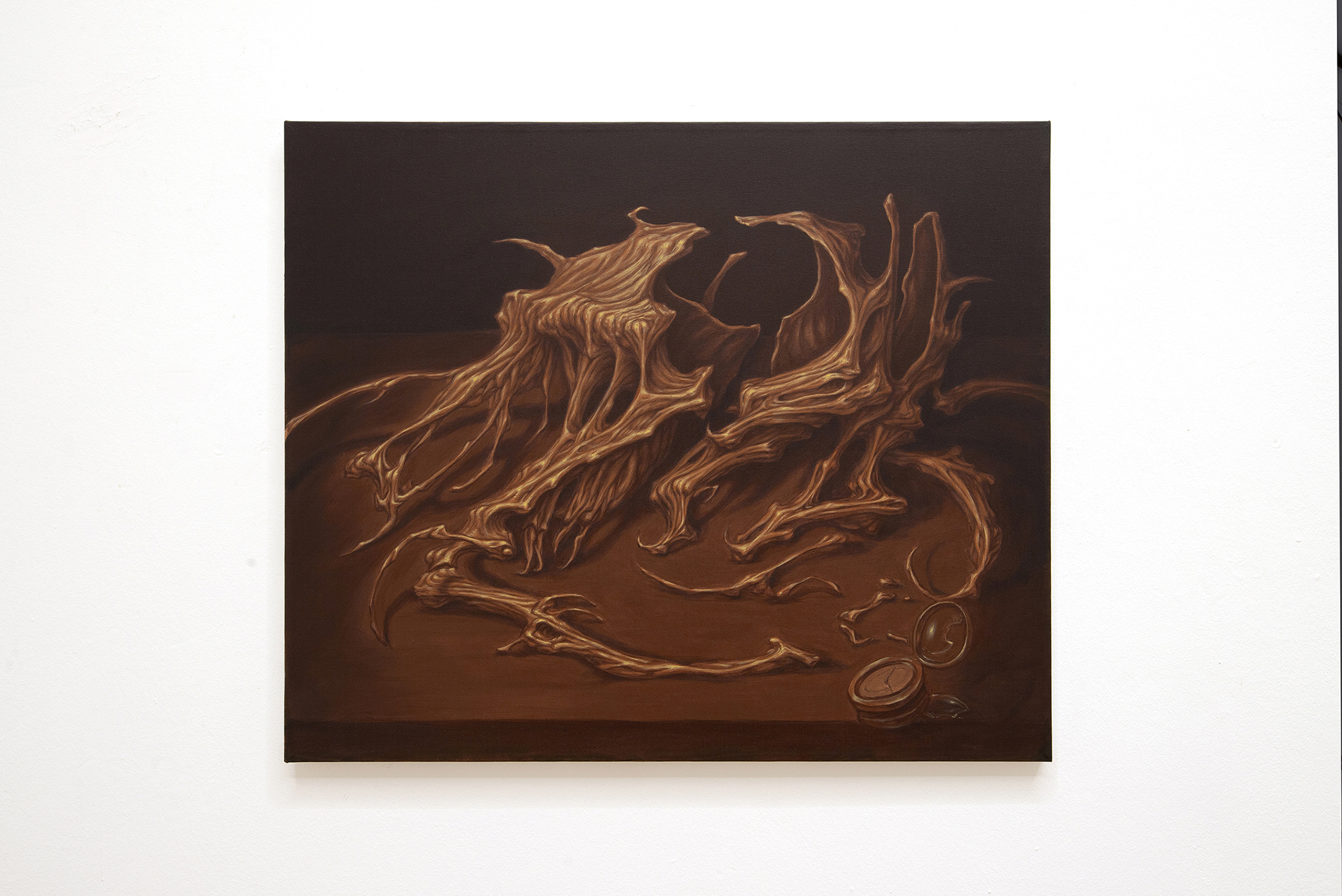 Giuseppe Salis, Vanitas, acrylic on canvas, 50 x 60 cm, 2023