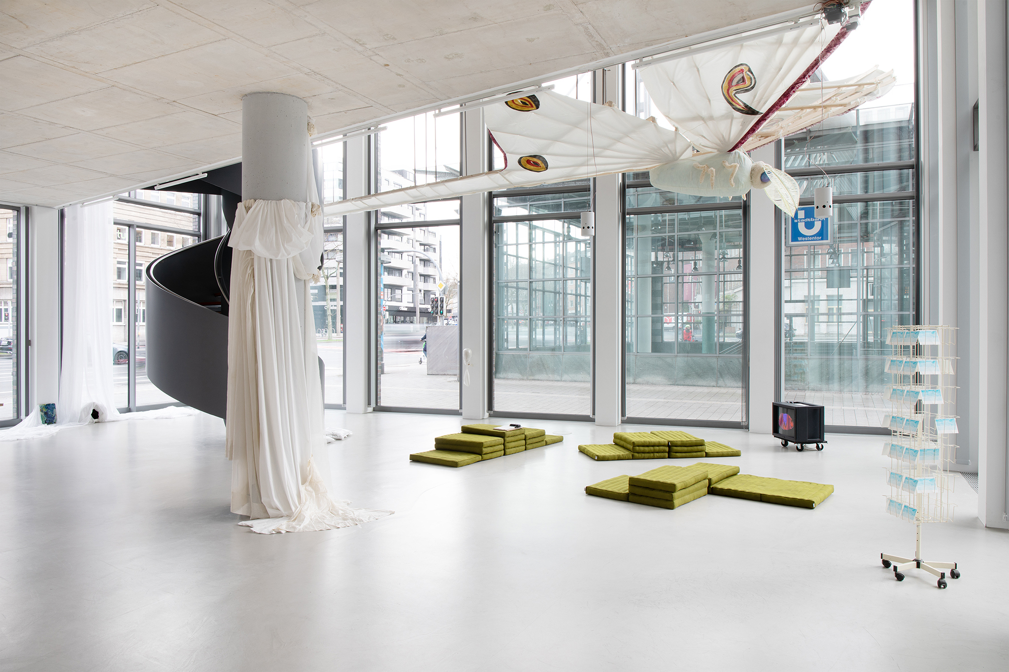 exhibition view: ‘Unselfing’, DortmunderKunstverein, 2024, Photo: Jens Franke