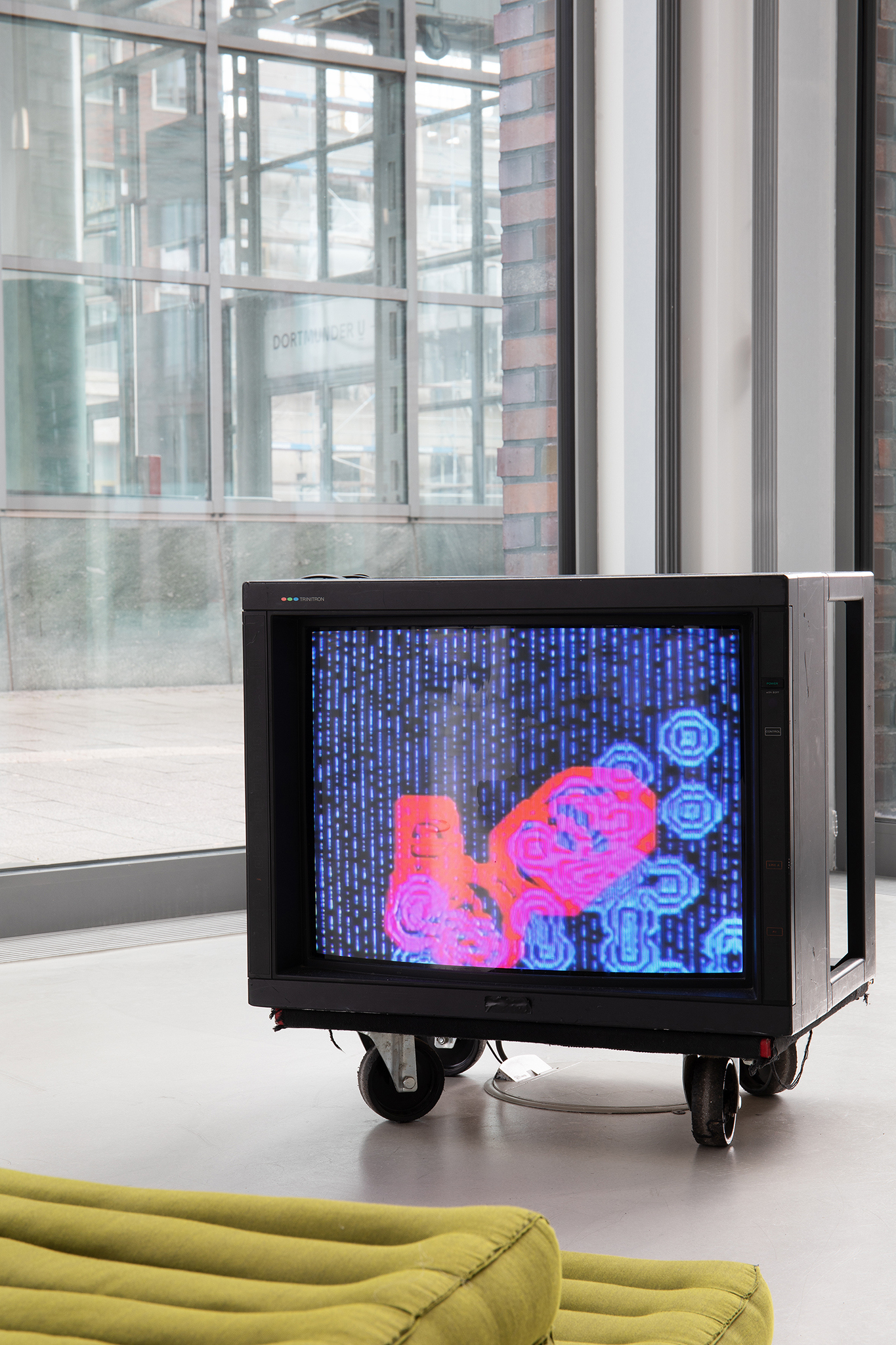 Lillian Schwartz, Early Films, 1970-1974. exhibition view ‘Unselfing’, Dortmunder Kunstverein, 2024, Photo: Jens Franke. Courtesy: the artist, the collection of the Henry Ford