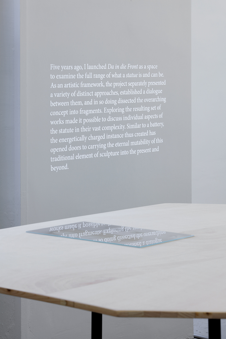 Da in die Front, Was ist Statue, 2024