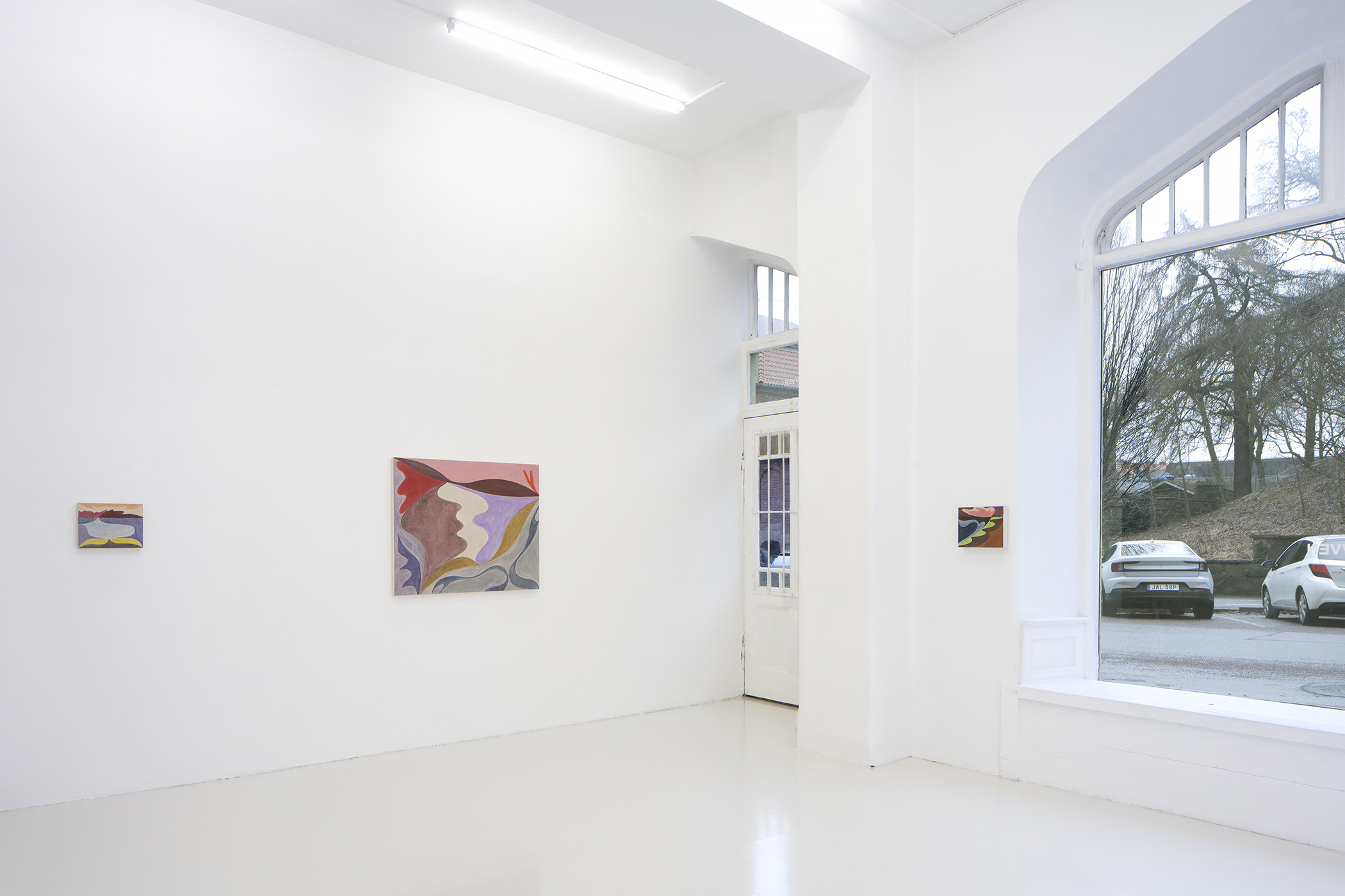 Vinna Begin, "Featherlight" installation view.