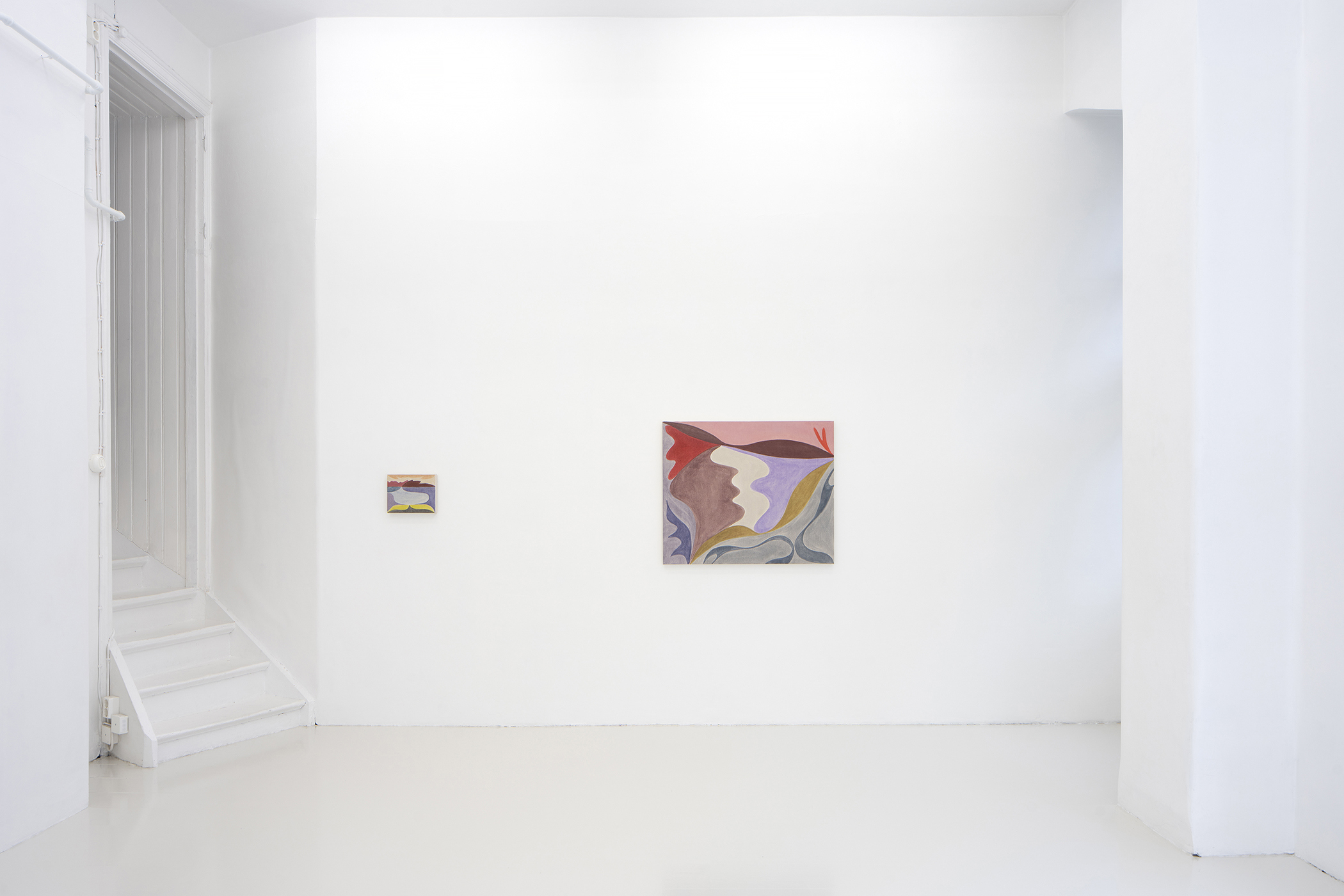 Vinna Begin, "Featherlight" installation view.