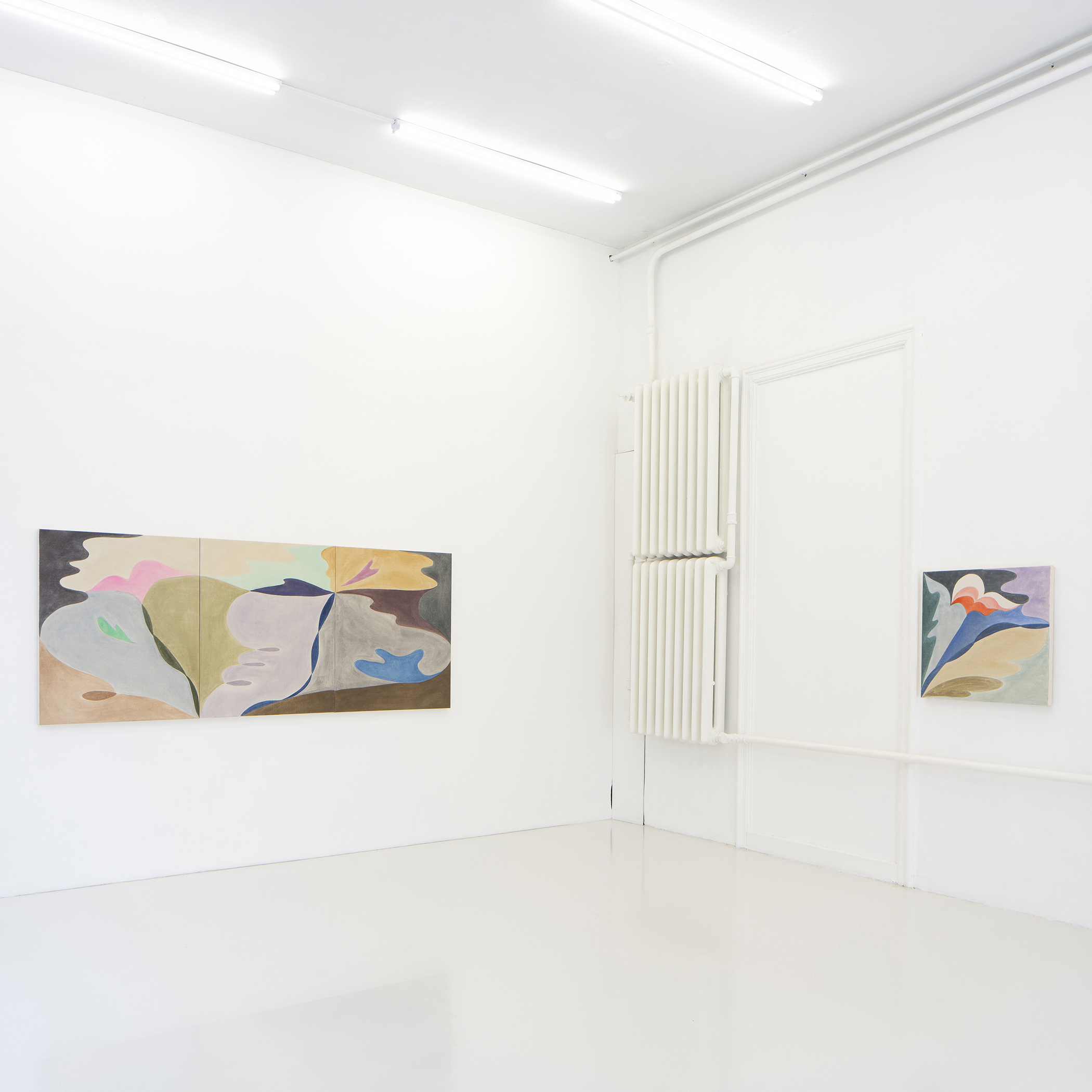 Vinna Begin, "Featherlight" installation view.