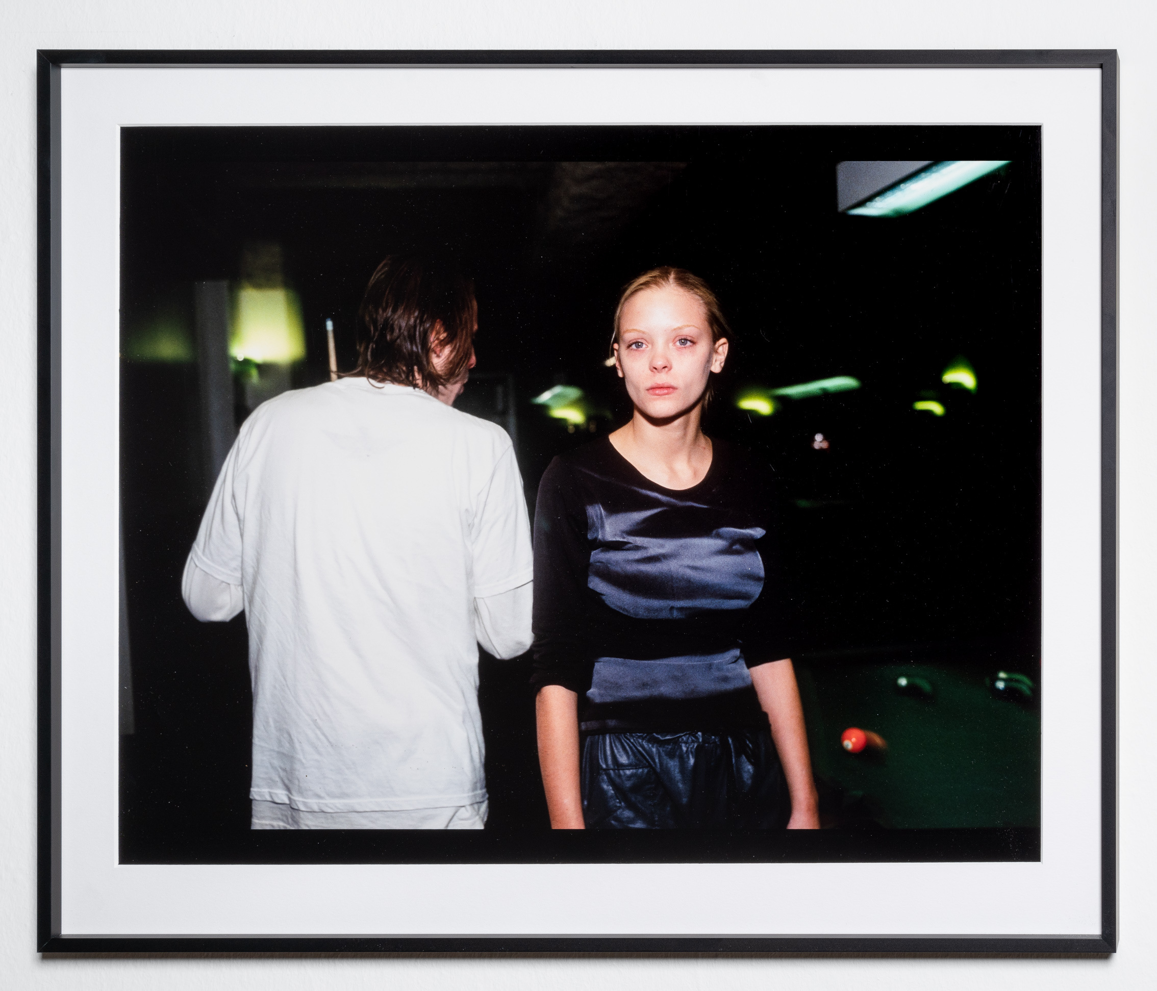 Nan Goldin, James and Kyle at Pool Hall, Cibachrome print, 40 x 50 cm, 1995