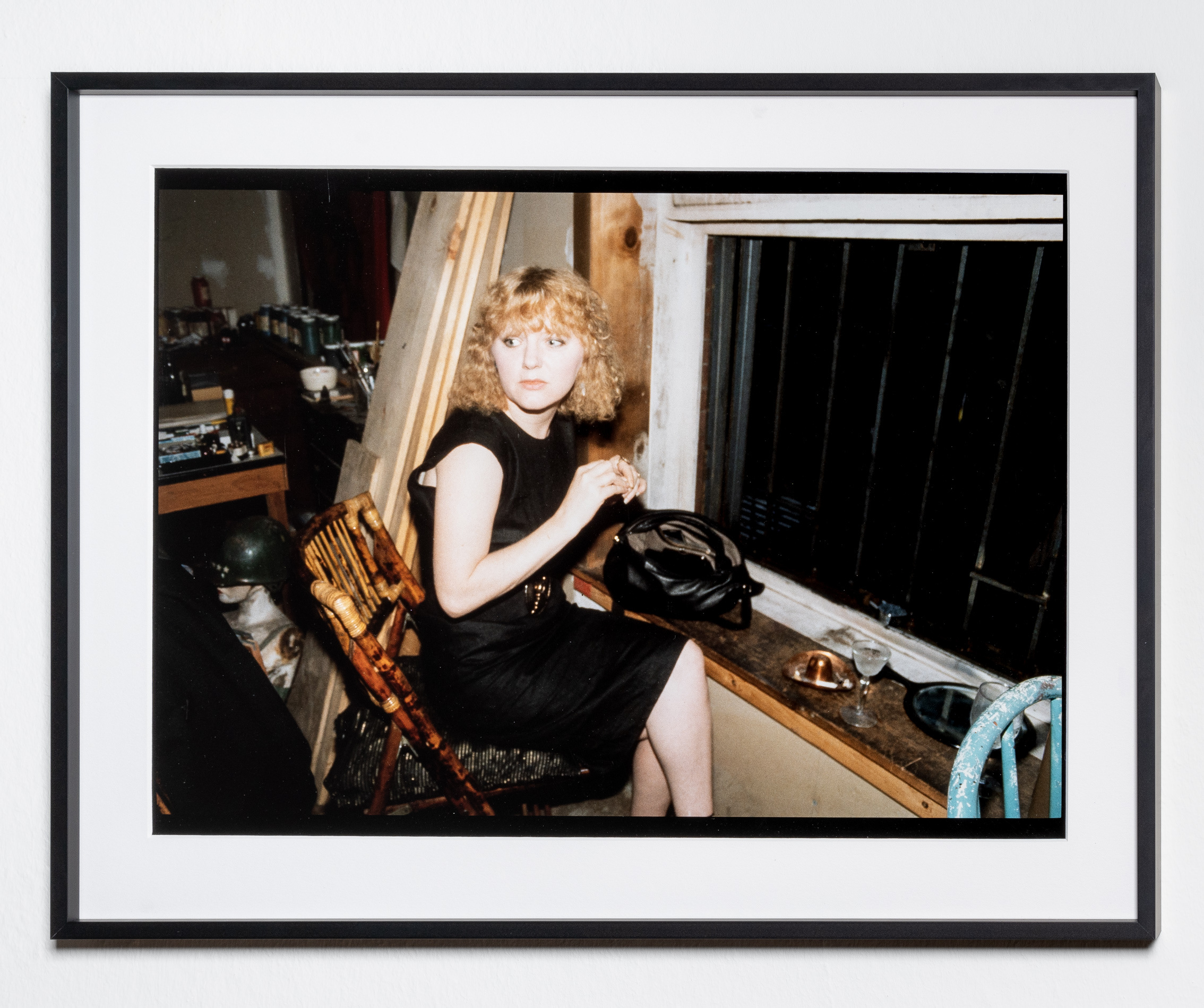 Nan Goldin, April in the Window, NYC, Cibachrome print, 30 x 40 cm, 1996