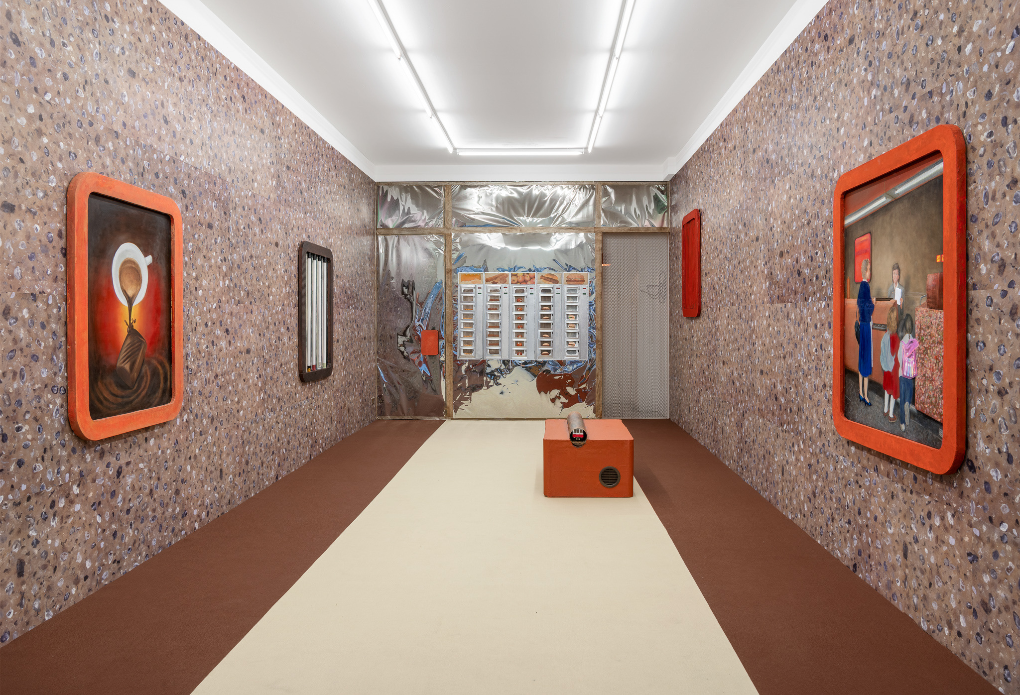 Julian Turner: Am Ende des Ganges, installation view