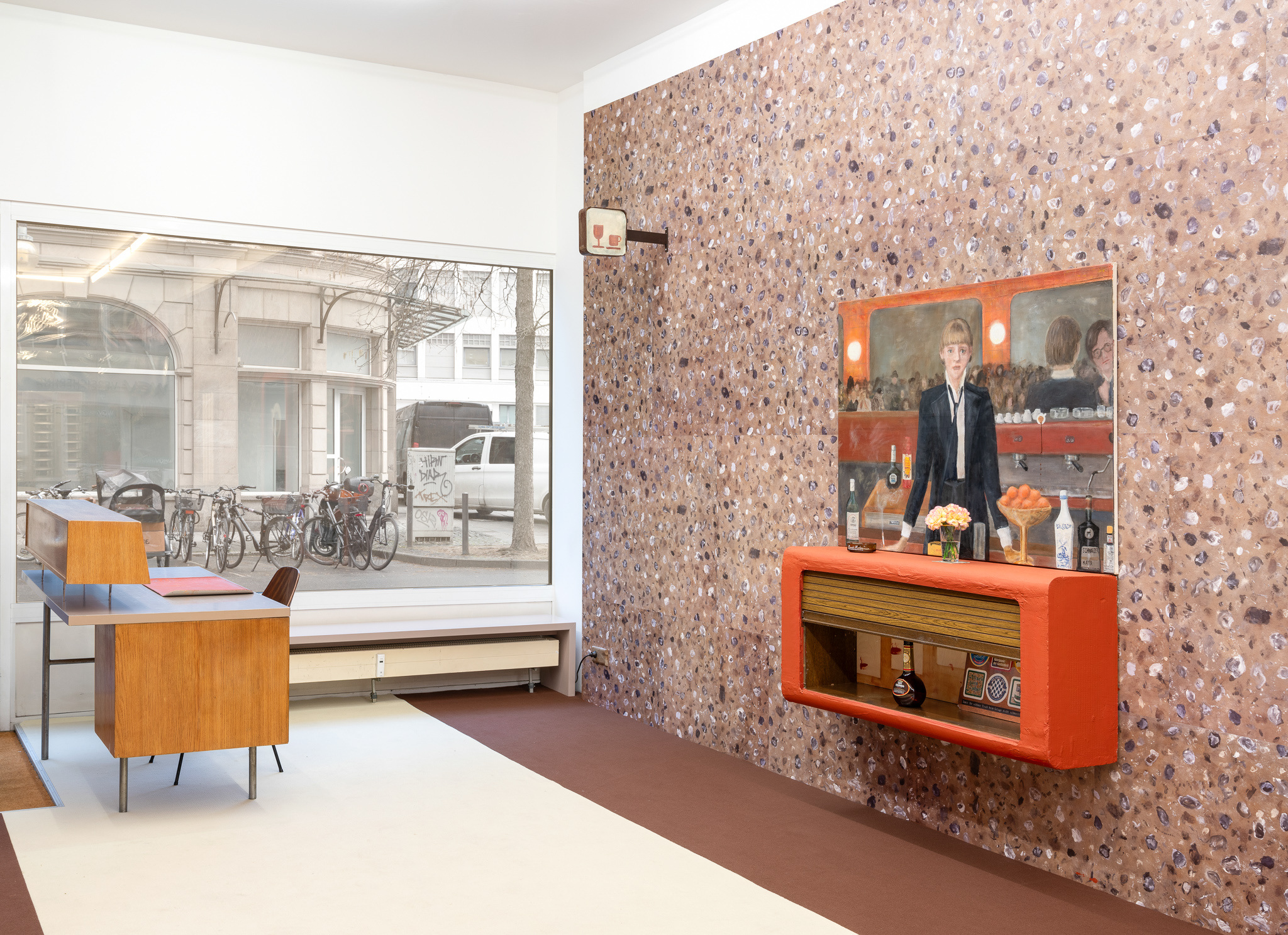Julian Turner: Am Ende des Ganges, installation view