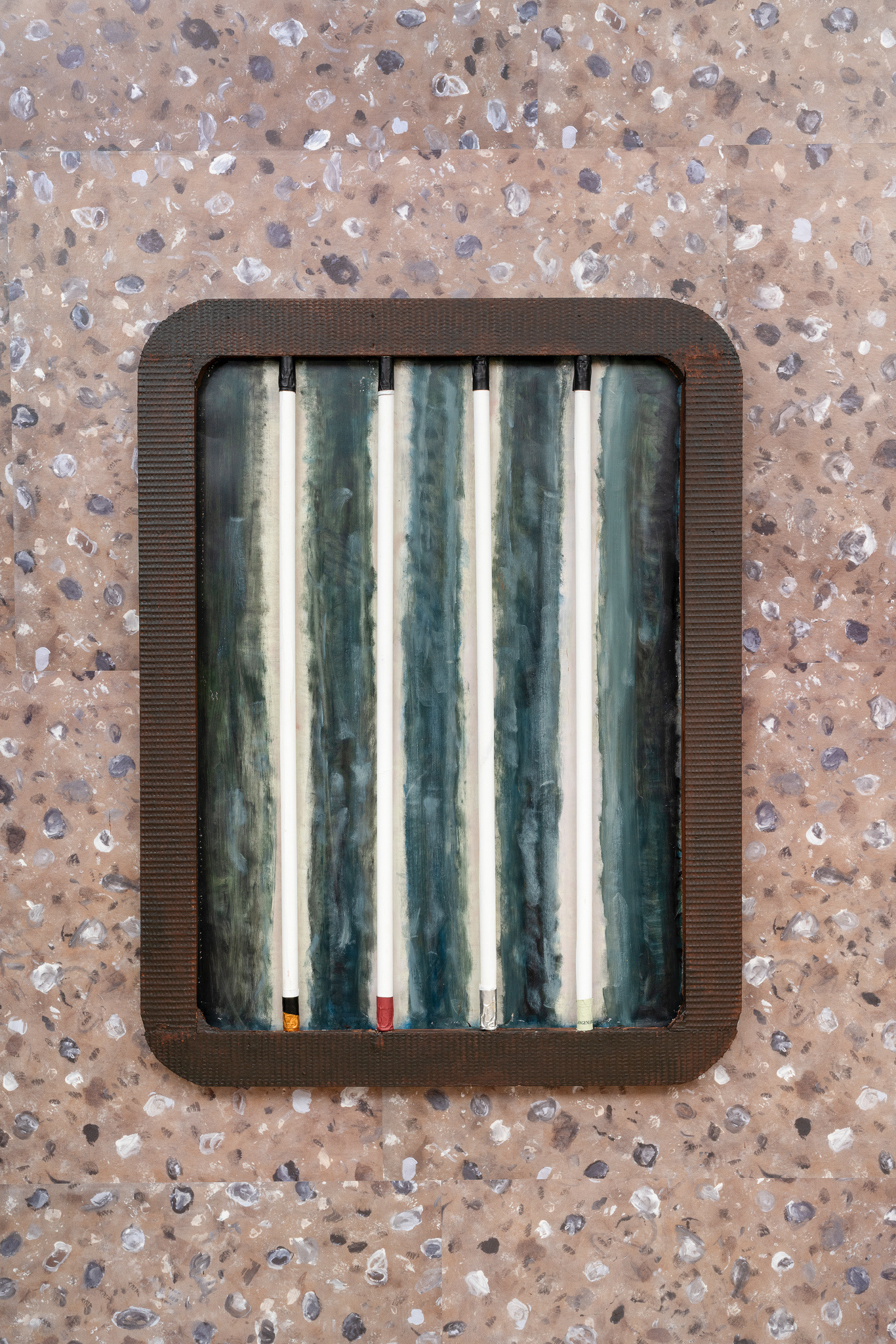 Julian Turner: âEight Seascpaesâ, 2024; 128,5 x 98,5 cm