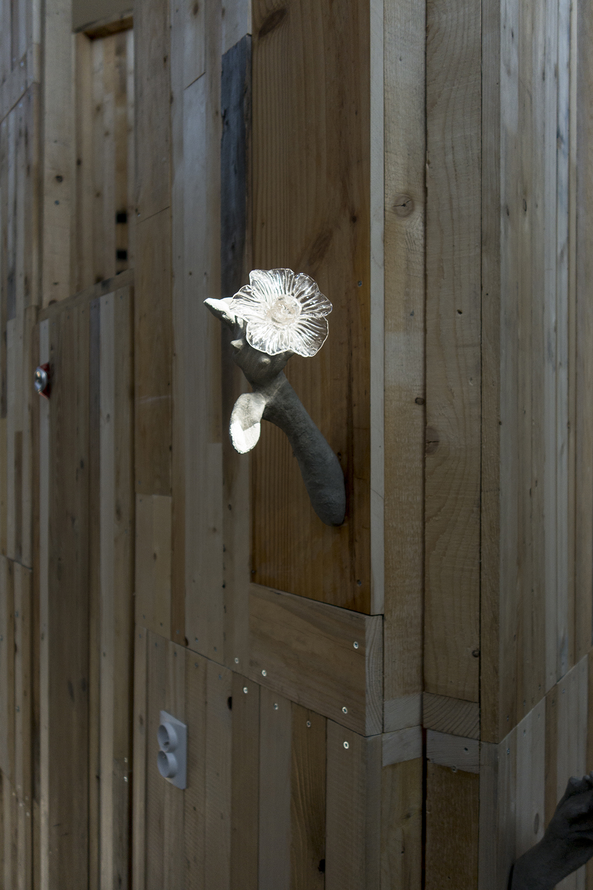 Exhibition view, Point de Fusion, 2023, Juan Gugger & Xolo Cuintle, Poush, Aubervilliers