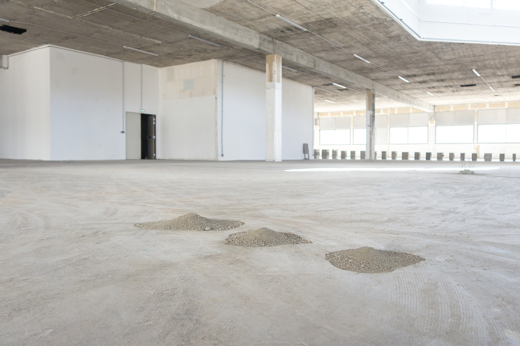 Installation view, Xolo Cuintle, Point de Fusion, exhibition view, Poush, Aubervilliers