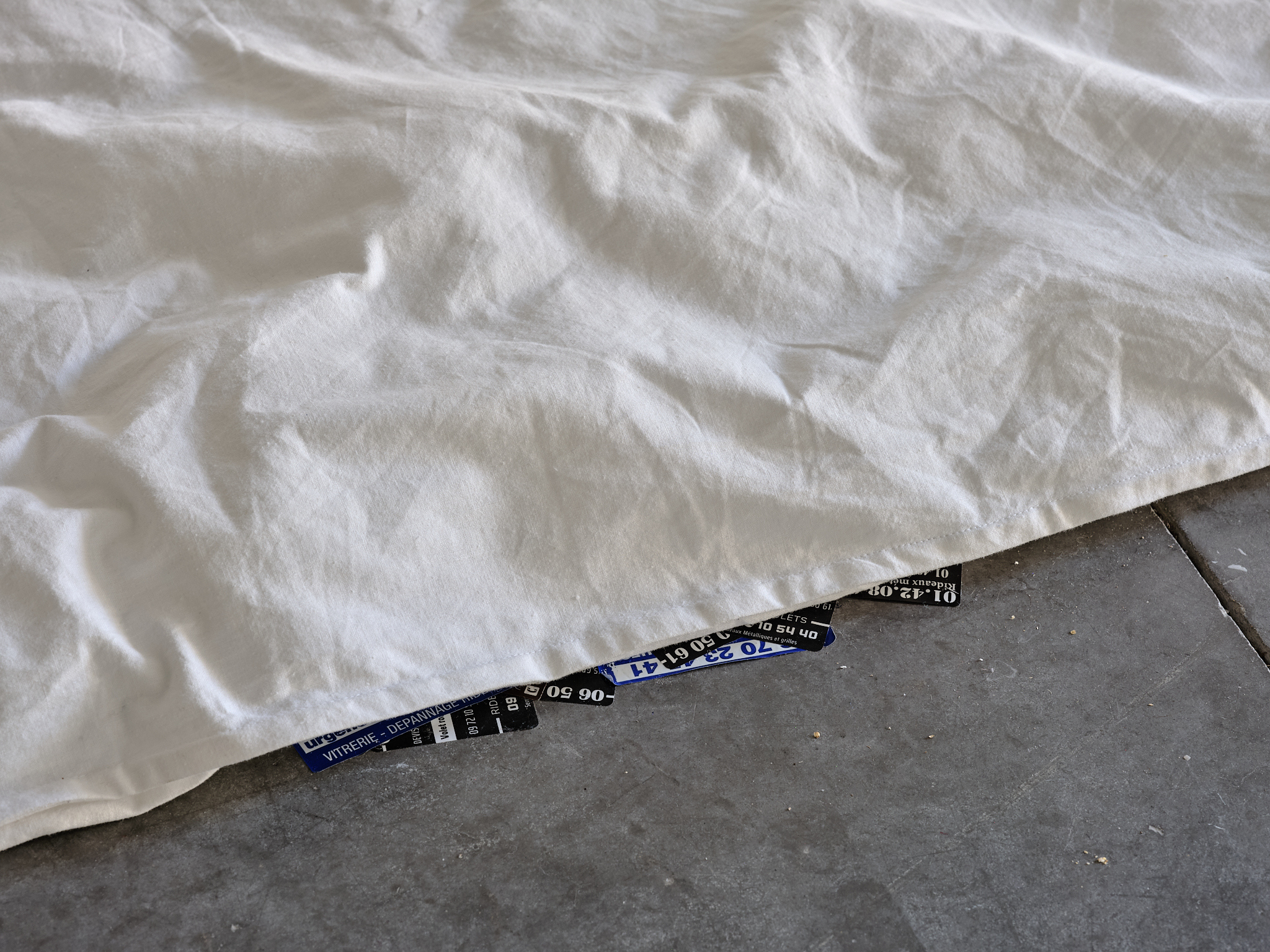 Andréa Spartà, untitled, exhibition view : Longlife, Frac Île de France