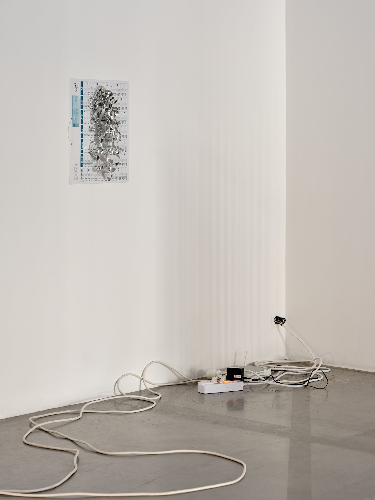 Andréa Spartà, untitled, exhibition view : Longlife, Frac Île de France