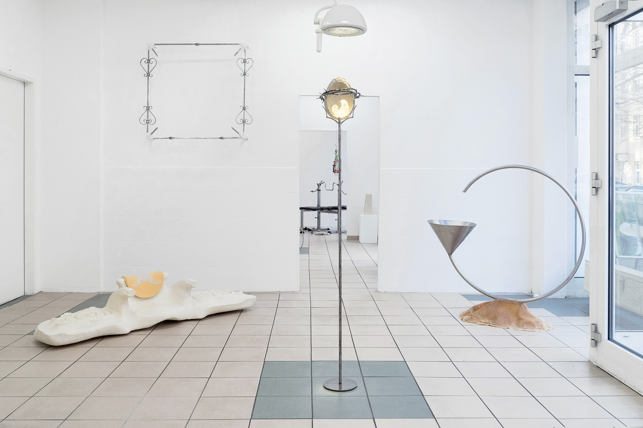 You Can’t Put the Golden Spiral on Everything, Exhibition View, 2024. Courtesy the artists. Photo: Anaïs Nyffeler