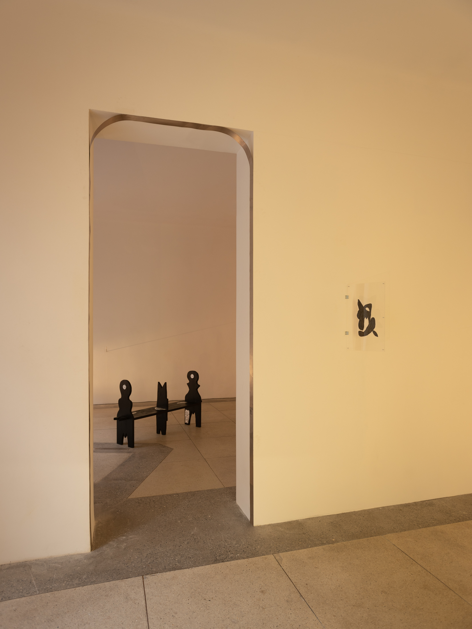 “Sounds Like a Silver Teaspoon” by Eglė Petrošiūtė and Liudvika Sonia Koort exhibition view