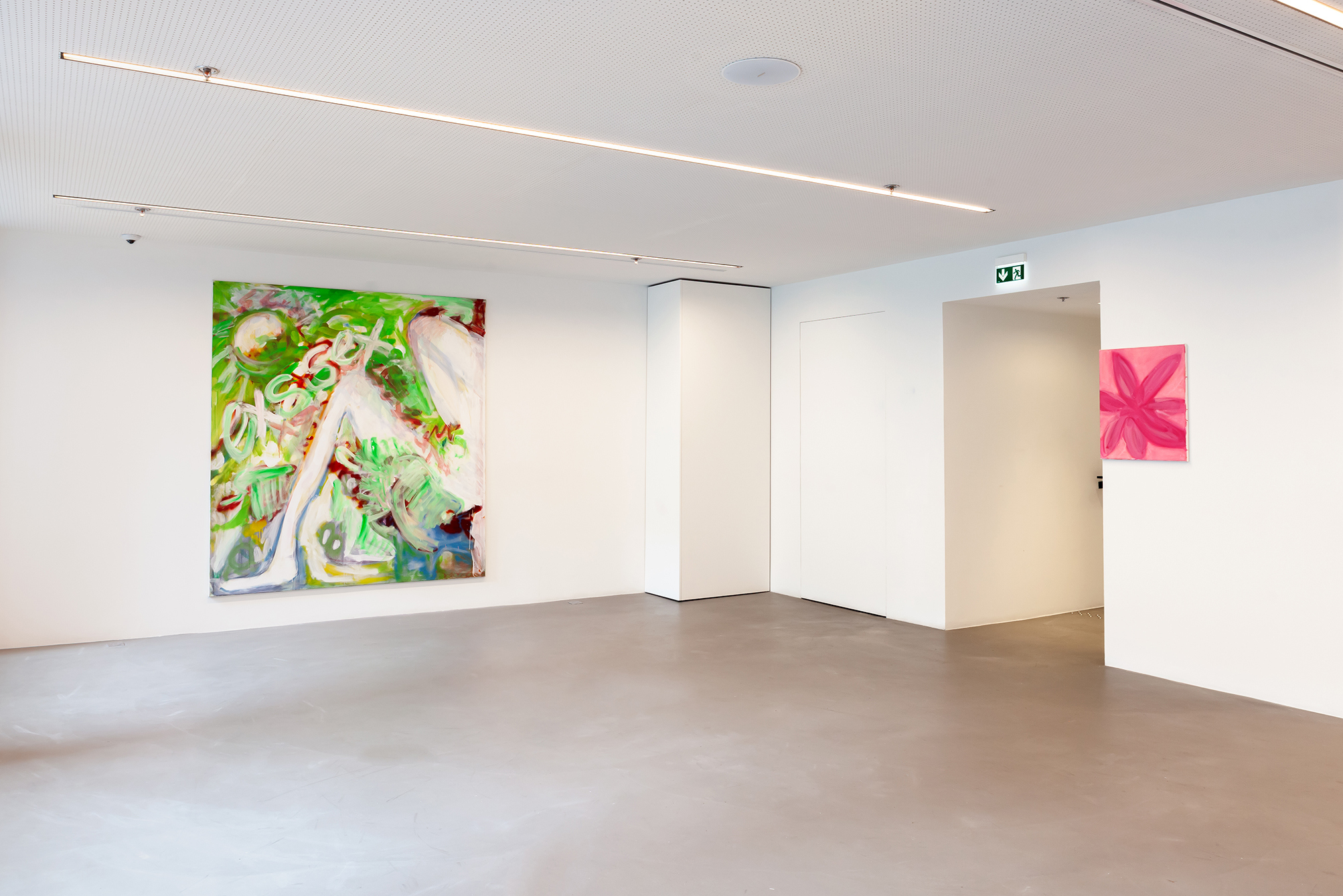 Installation view from the group exhibition 'My Sister Named...' at L'Atlas Gallery, Paris, France, 2024 