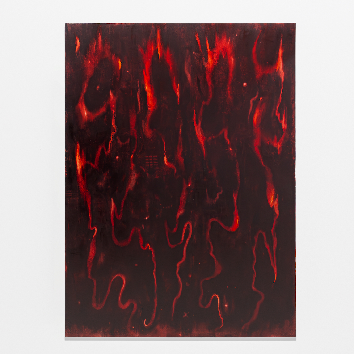 Julia Selin, 'My name is fire and my signature will dissolve into the universe', oil on canvas, 190.0 x 140.0 cm, 2024