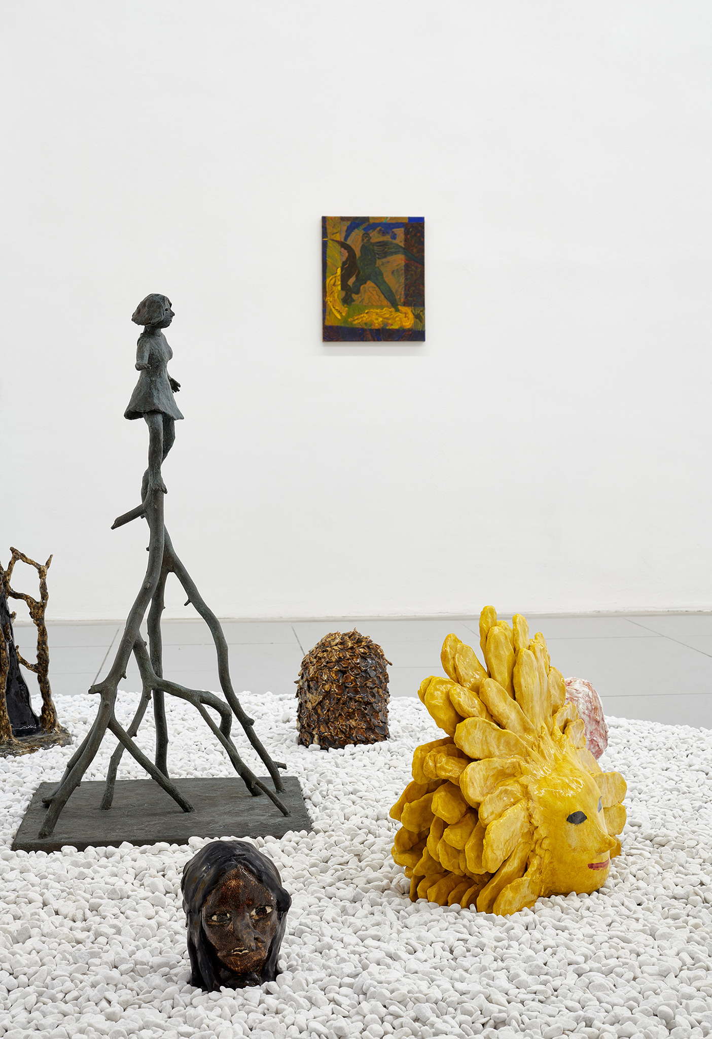 "Il Sorriso Degli Dèi" installation view.