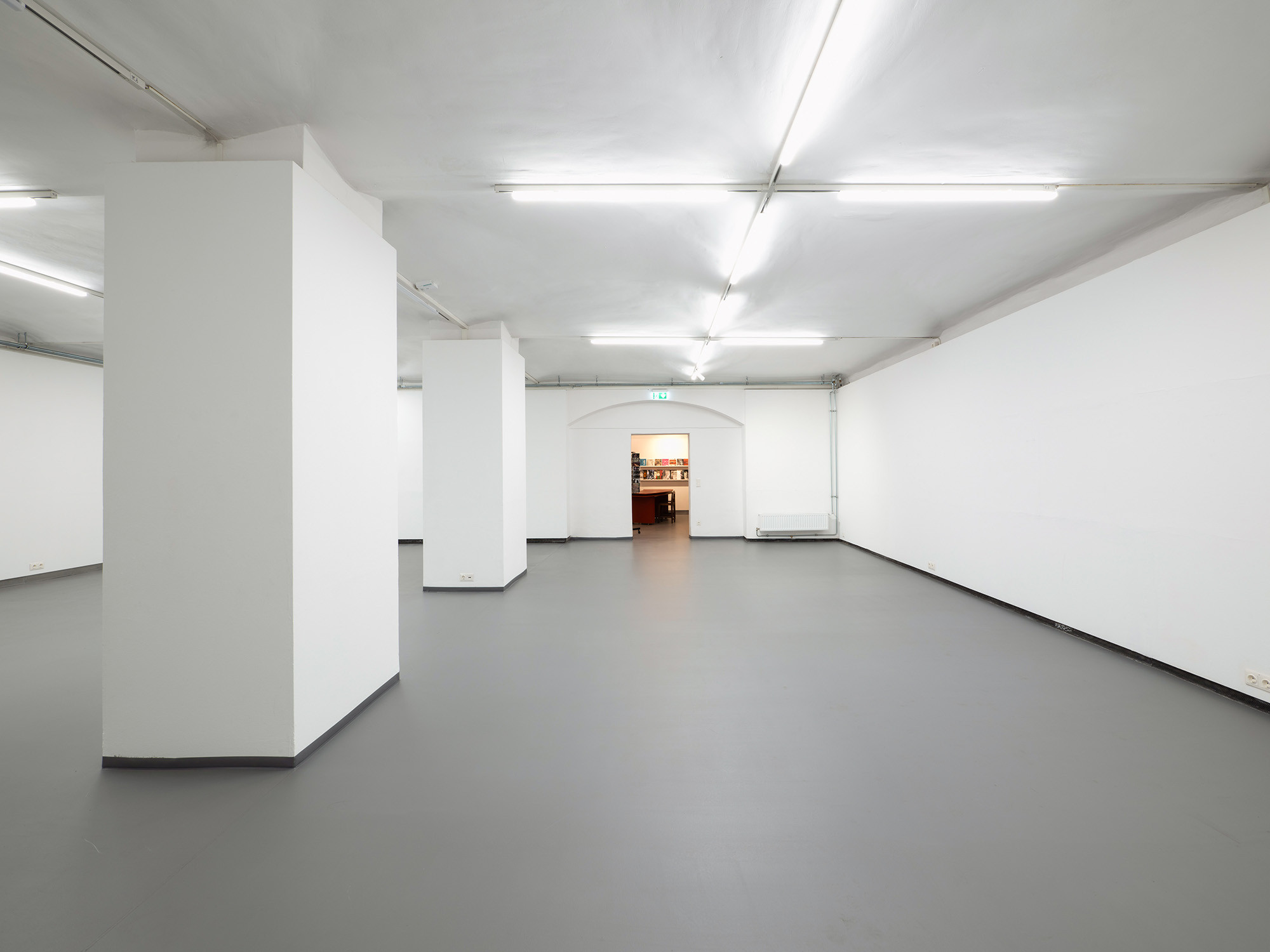 installation view, Aaron Amar Bhamra, air, 2024, 220 m2 , four ventilation grilles, air