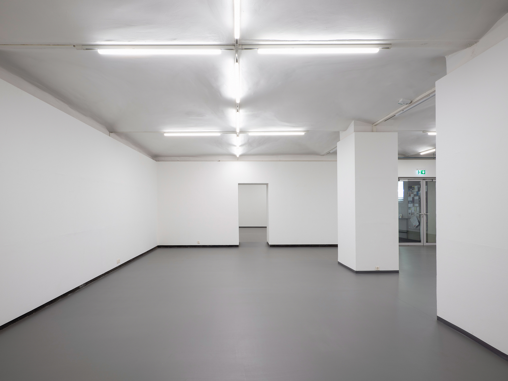 installation view, Aaron Amar Bhamra, air, 2024, 220 m2 , four ventilation grilles, air
