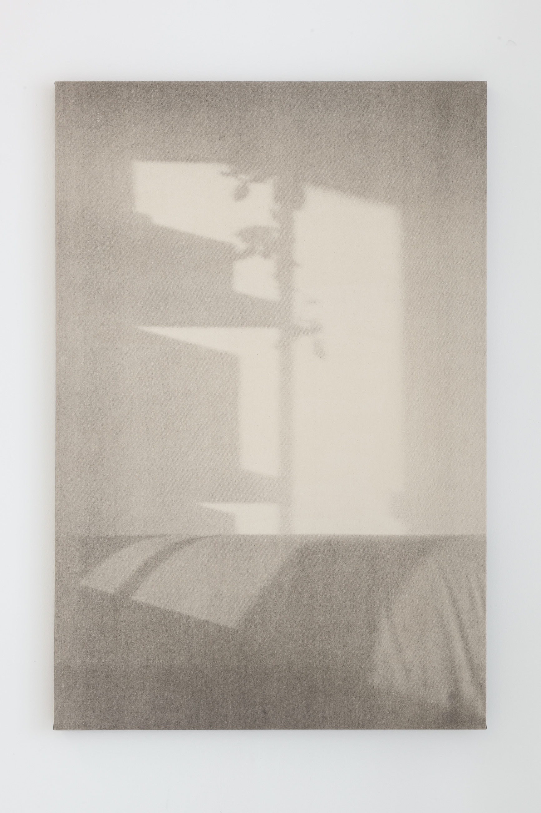 Ziva Drvaric, Reflection IV, 2024, Screen print on canvas, 120x80cm