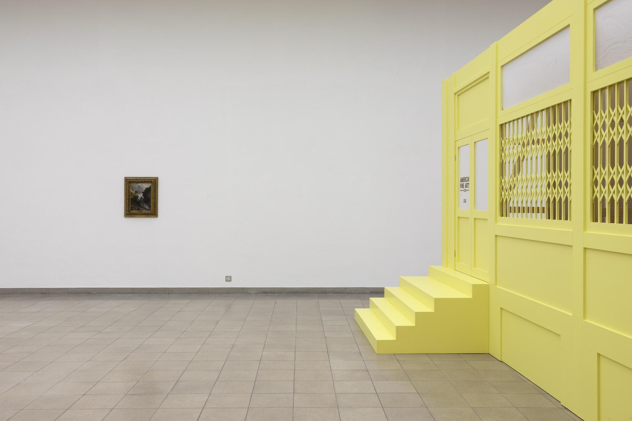 Megan Francis Sullivan, "Wolkenstudie", installation view, Kunsthaus Glarus, 2024